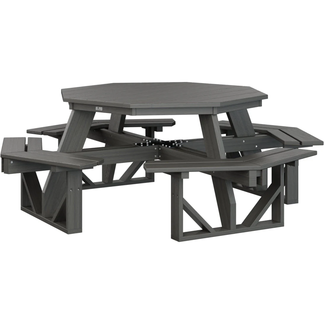 Berlin Gardens Octagon Picnic Table - Image 24