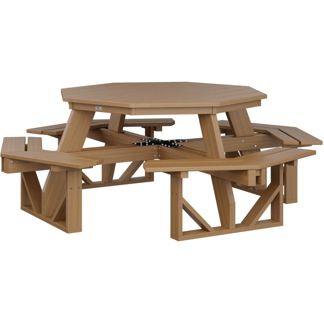 Berlin Gardens Octagon Picnic Table - Image 26