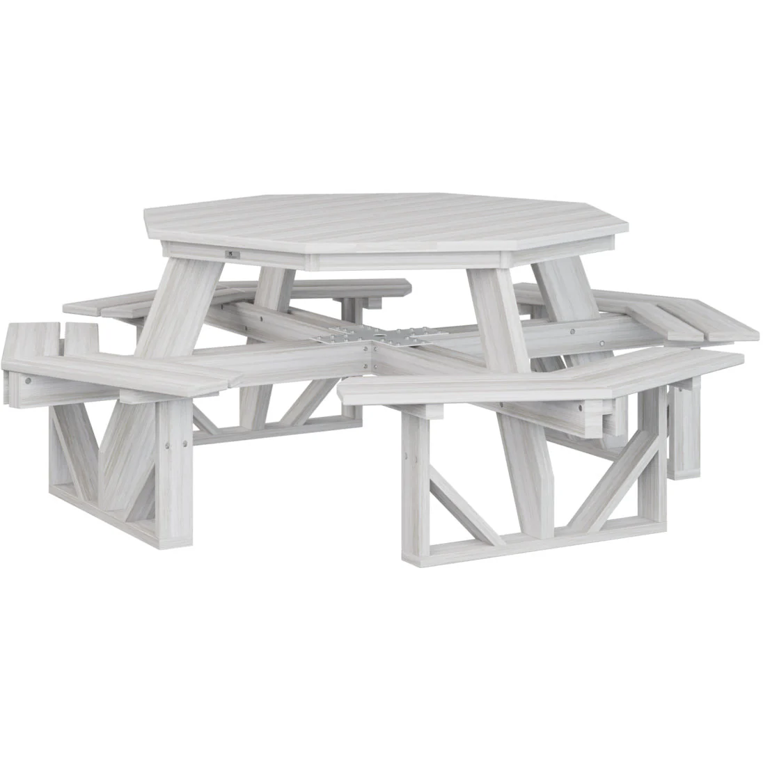 Berlin Gardens Octagon Picnic Table - Image 27