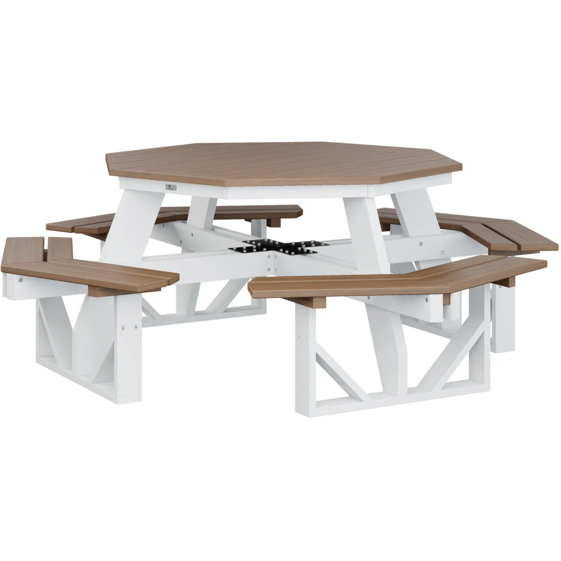 Berlin Gardens Octagon Picnic Table - Image 28