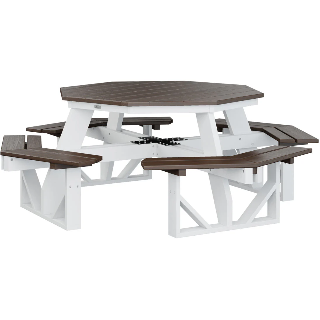 Berlin Gardens Octagon Picnic Table - Image 29