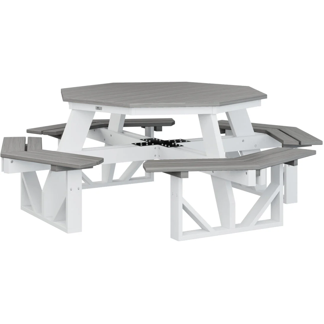 Berlin Gardens Octagon Picnic Table - Image 30