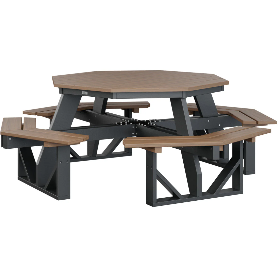 Berlin Gardens Octagon Picnic Table - Image 32