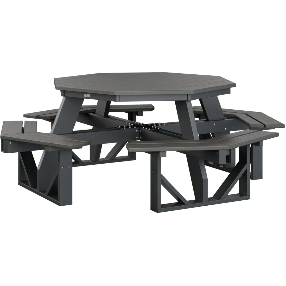 Berlin Gardens Octagon Picnic Table - Image 34