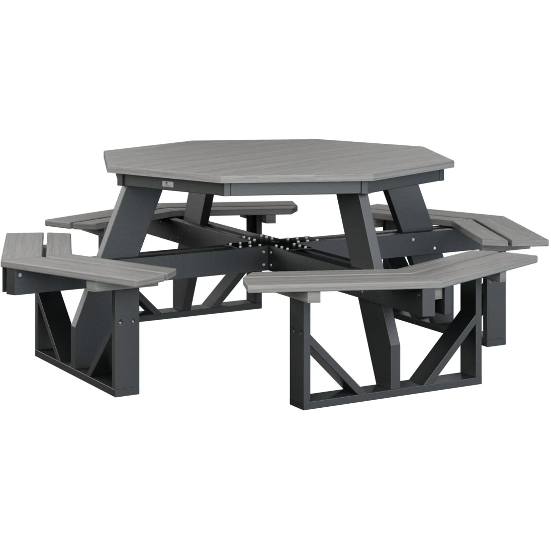 Berlin Gardens Octagon Picnic Table - Image 35