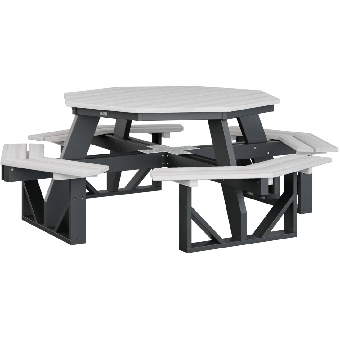 Berlin Gardens Octagon Picnic Table - Image 36