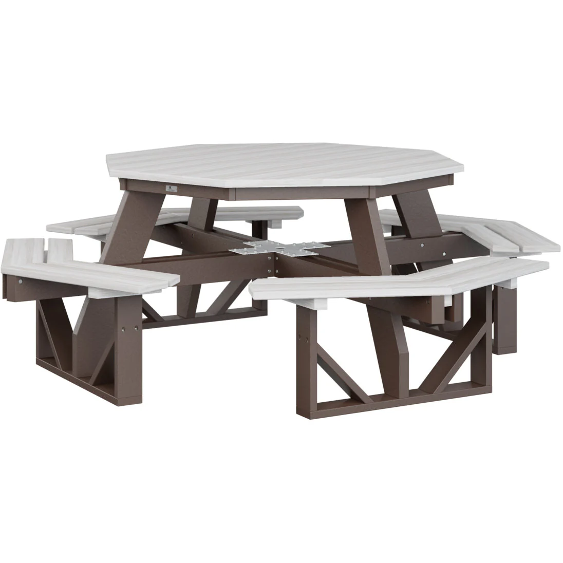 Berlin Gardens Octagon Picnic Table - Image 37