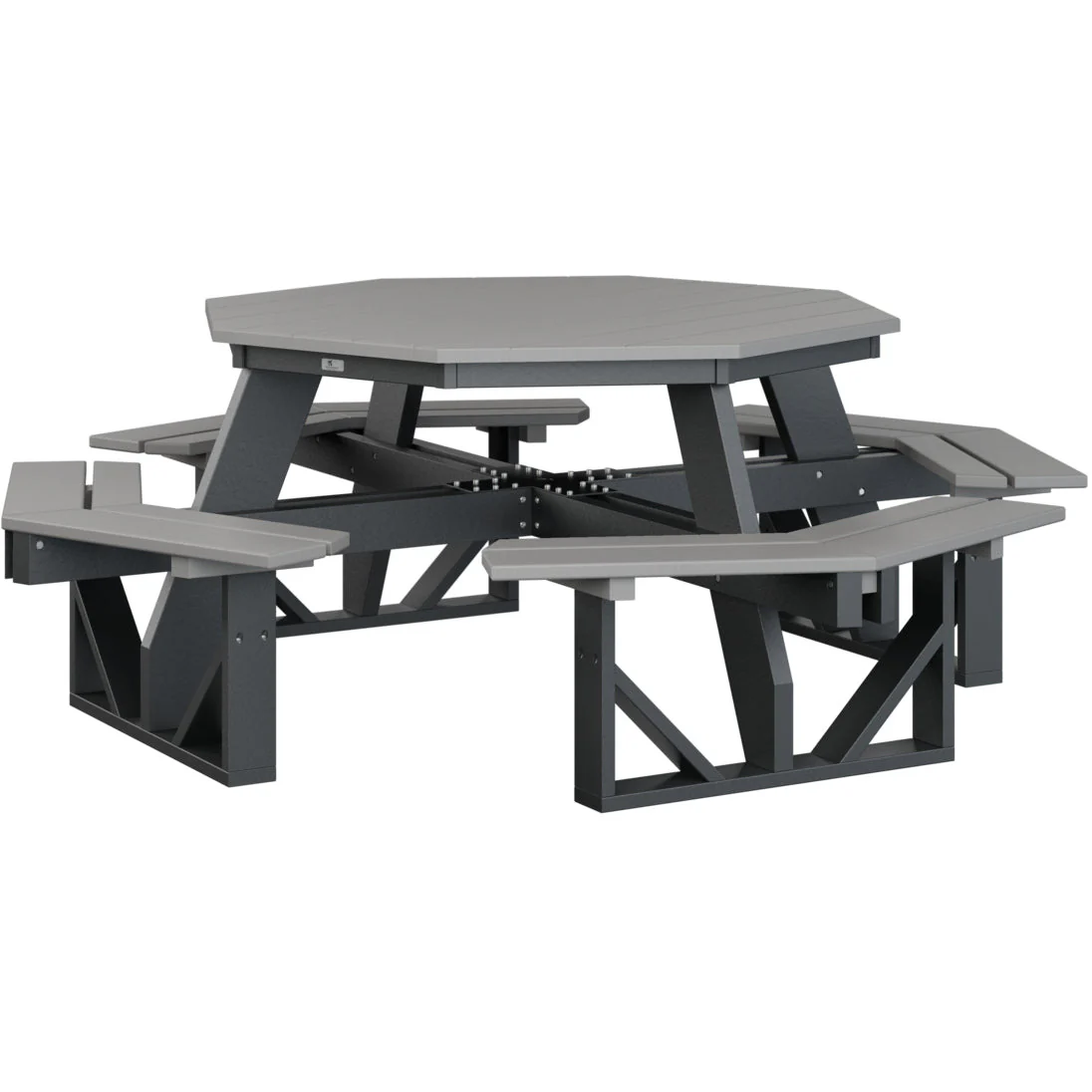 Berlin Gardens Octagon Picnic Table - Image 6