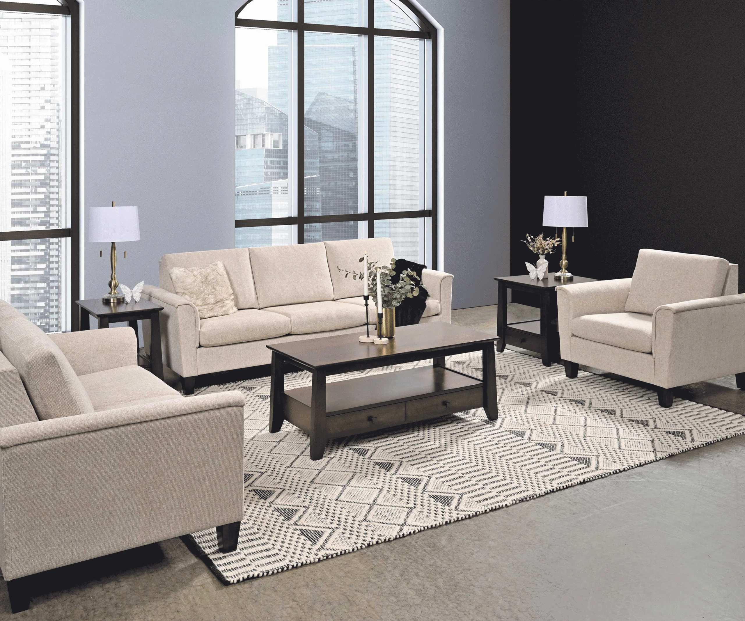QW Amish Biltmore Ottoman - Image 2