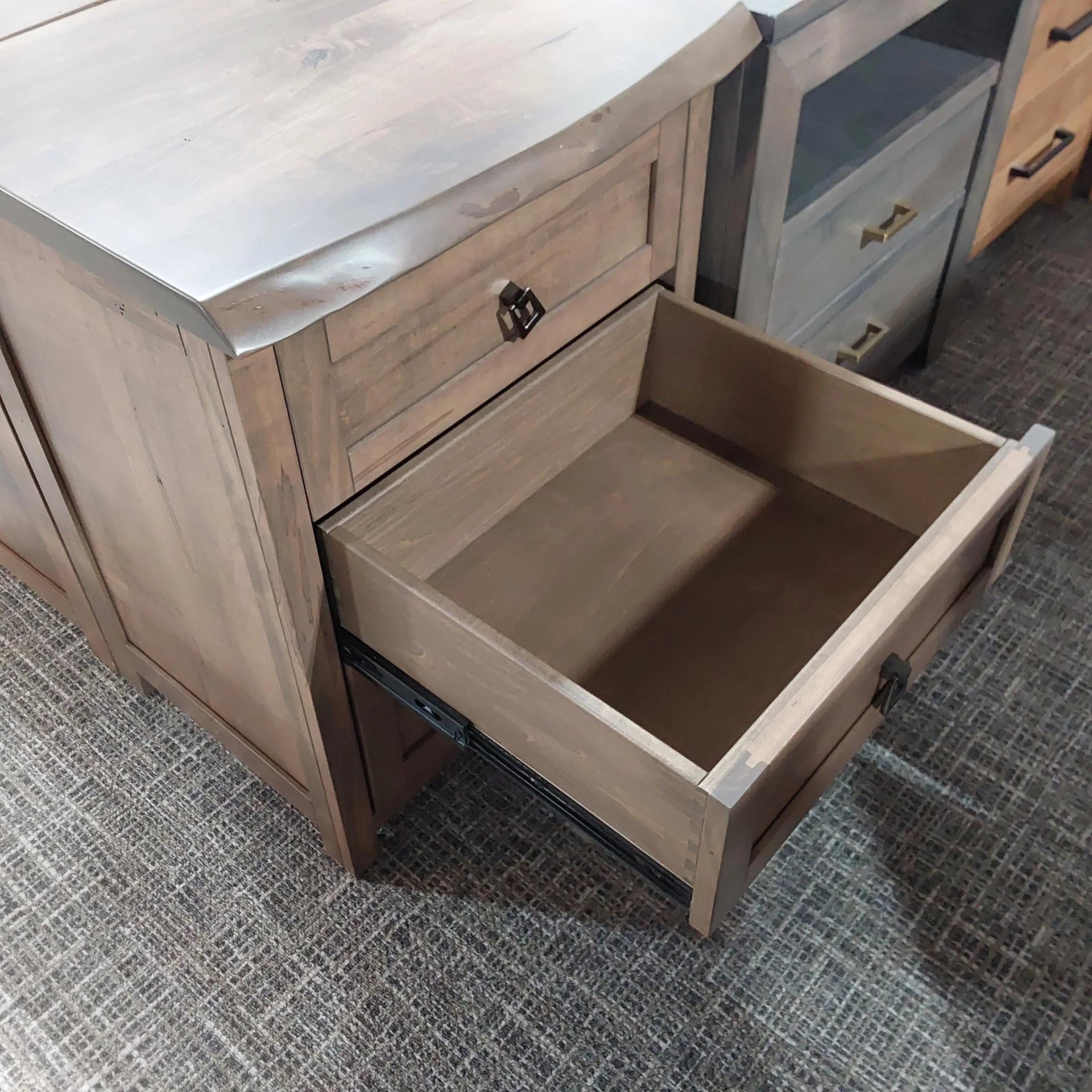 Clearance Tuscany Live Edge Nightstand - Image 4