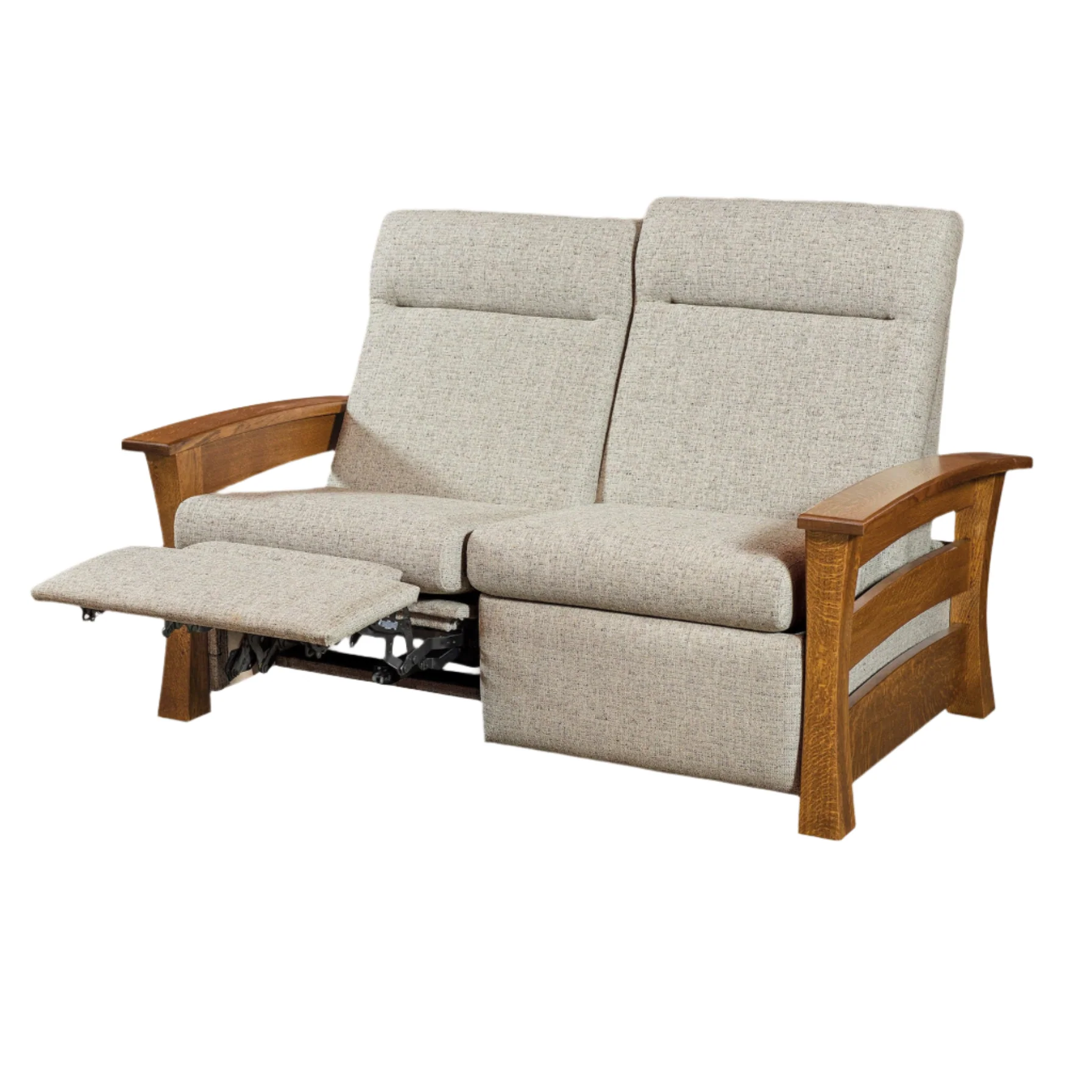 QW Amish Barrington Reclining Loveseat - Image 3