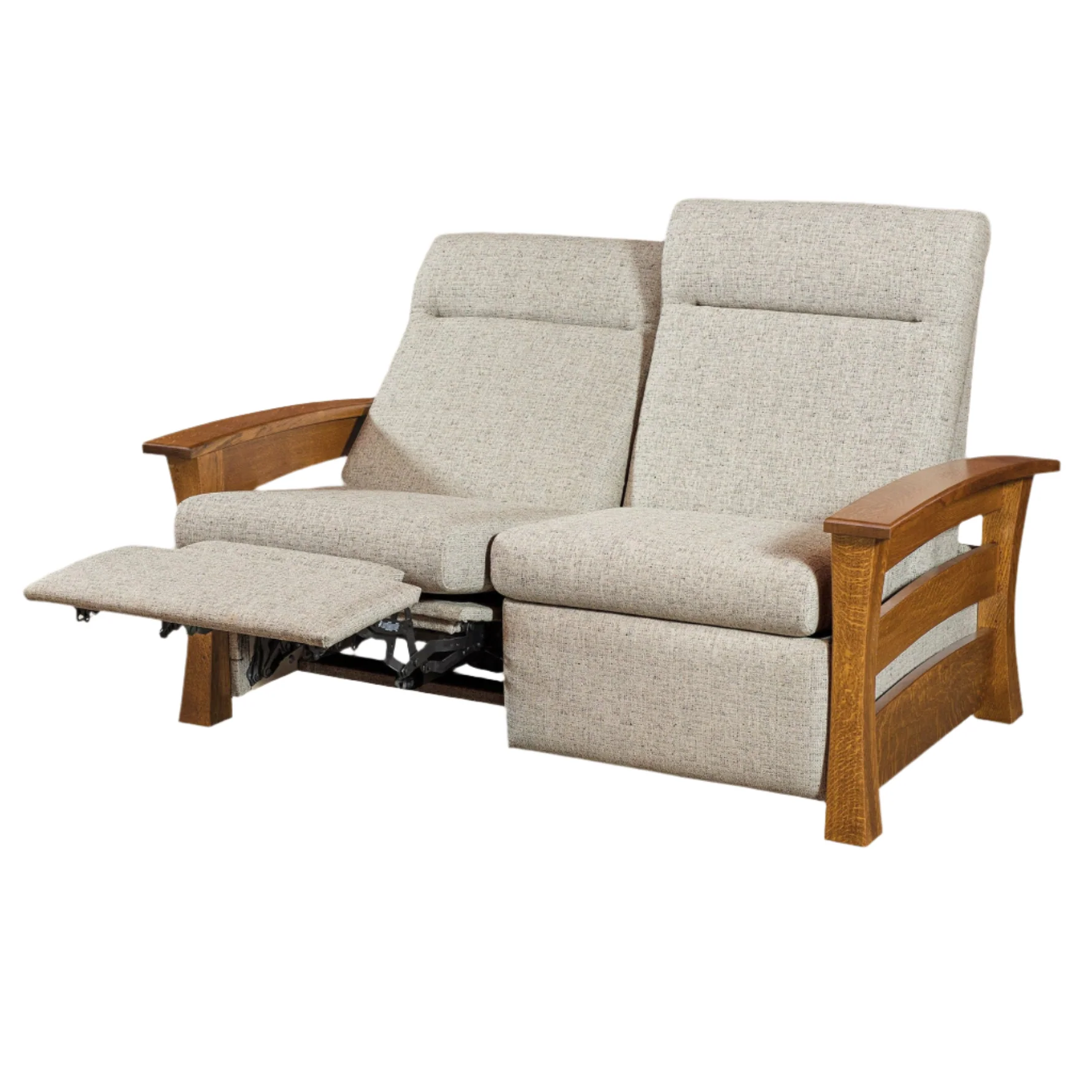QW Amish Barrington Reclining Loveseat - Image 4