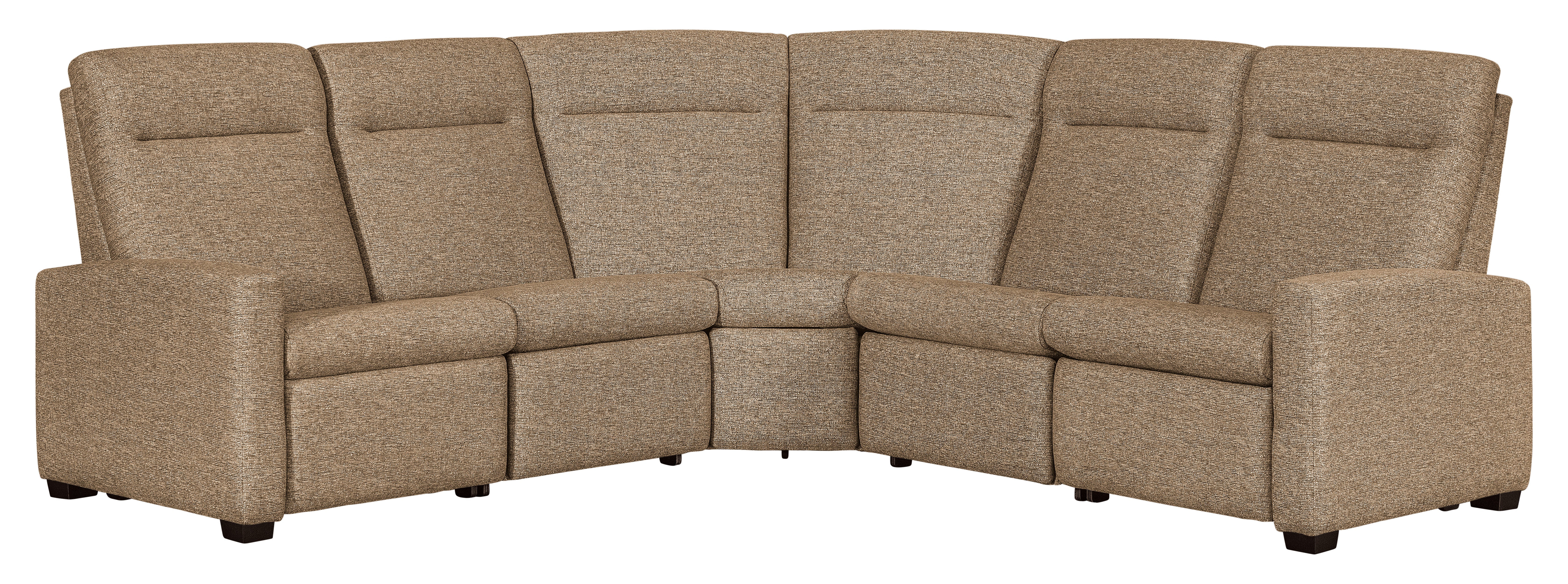 QW Amish Harmony Reclining 5 Piece Sectional