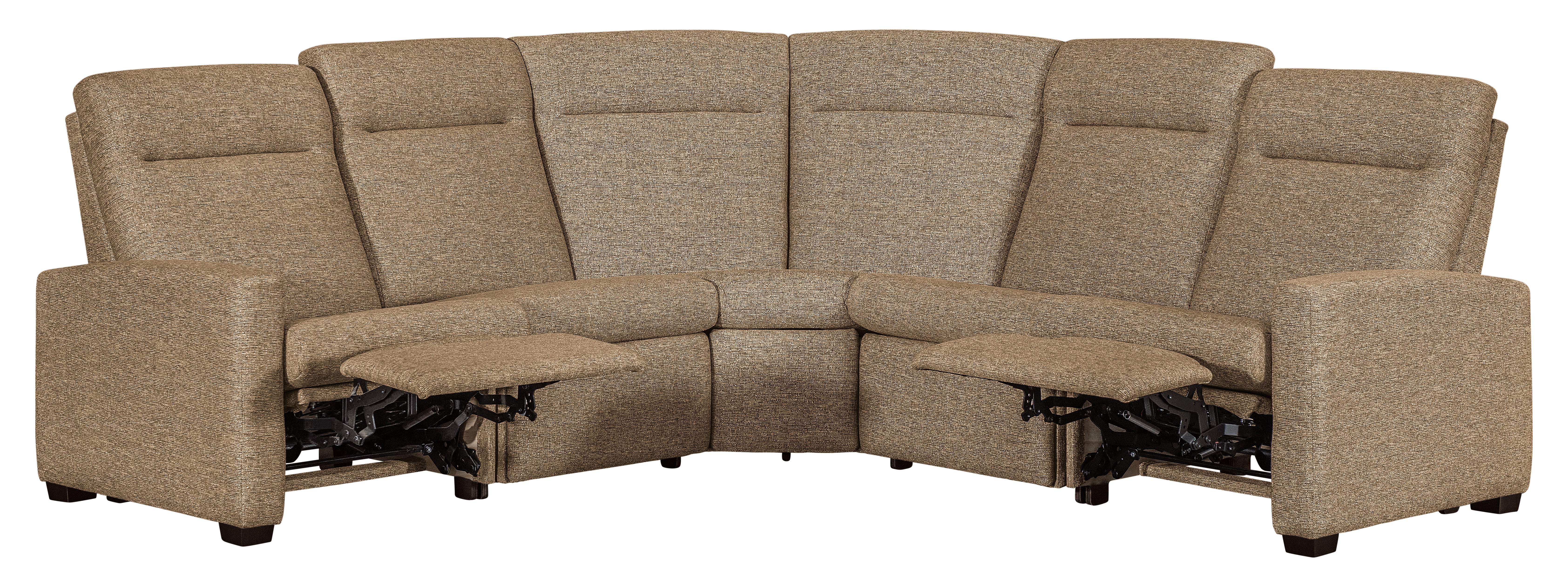 QW Amish Harmony Reclining 5 Piece Sectional - Image 3