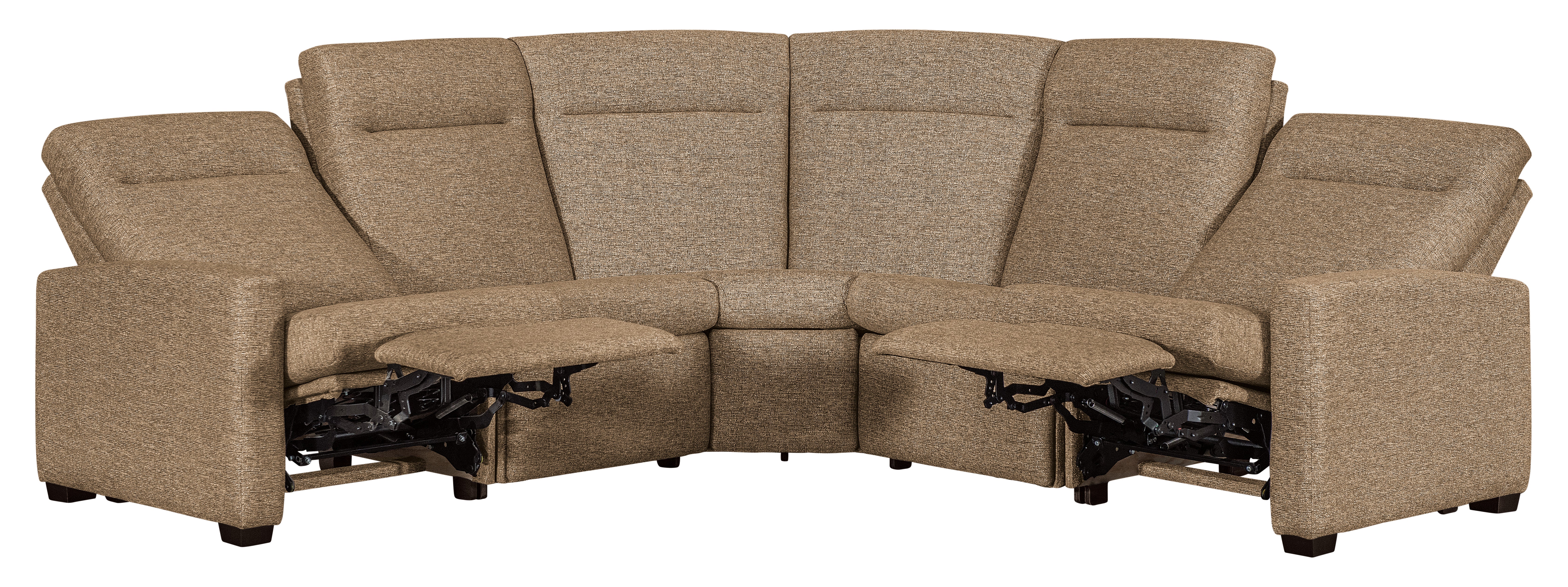 QW Amish Harmony Reclining 5 Piece Sectional - Image 4