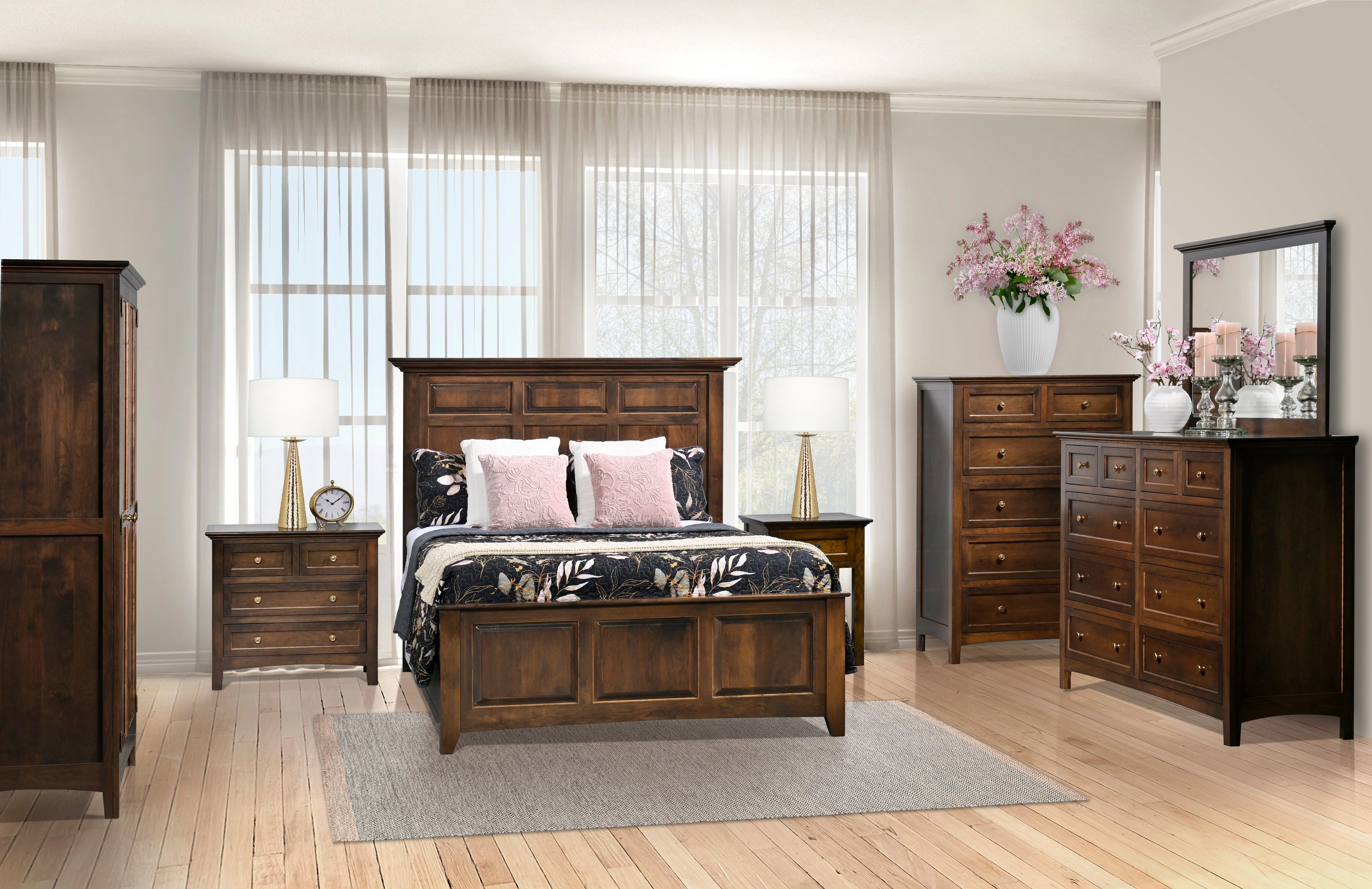 Millcraft Albany 4 Drawer Nightstand - Image 2