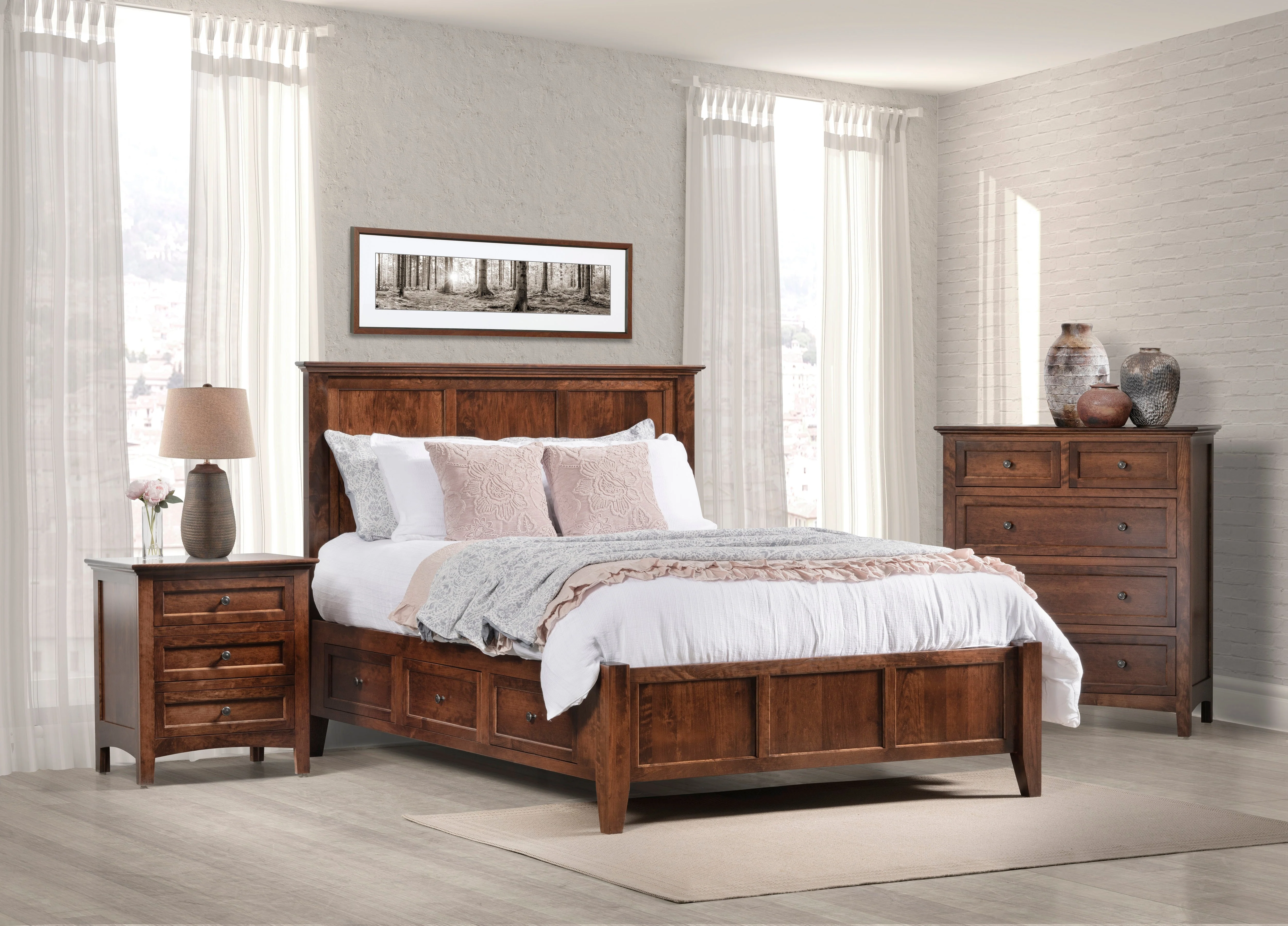 Millcraft Albany Low Chest of Drawers - Image 2