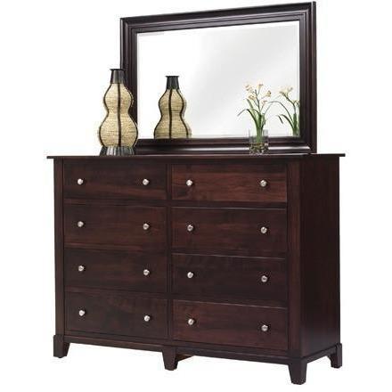 Millcraft Greenwich High Dresser w/ Optional Mirror