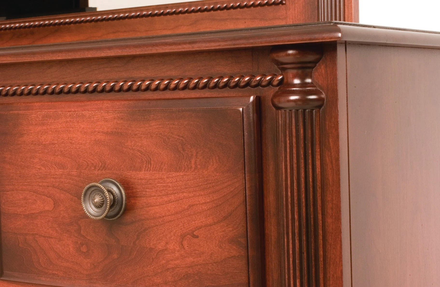 Millcraft Fur Elise High Dresser w/ Optional Mirror - Image 5