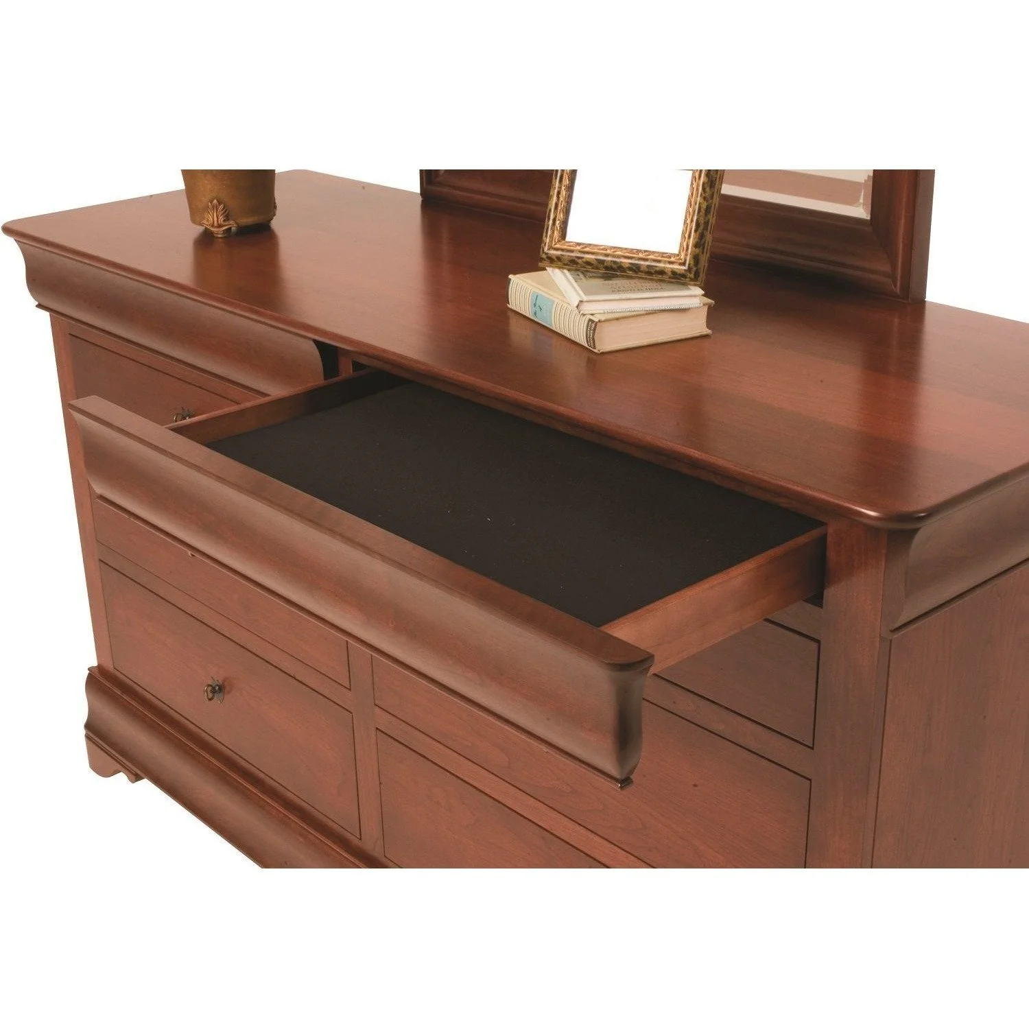 Millcraft Louis Phillipe 3 Drawer Nightstand - Image 4