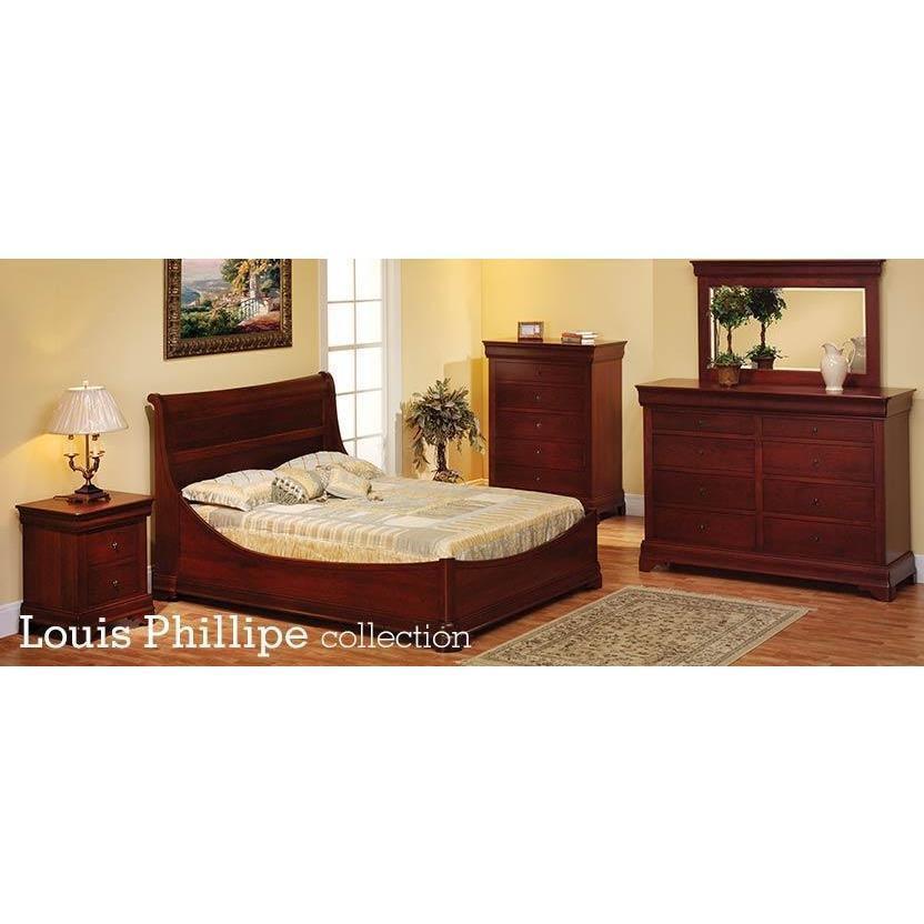 Millcraft Louis Phillipe 3 Drawer Nightstand - Image 6
