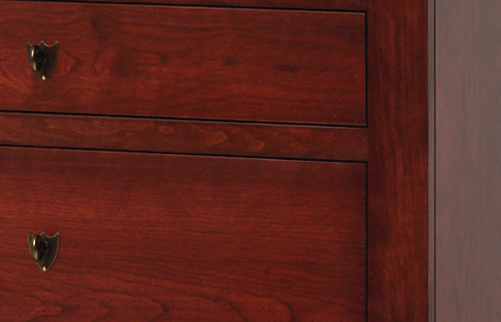 Millcraft Louis Phillipe 4 Drawer Nightstand - Image 2