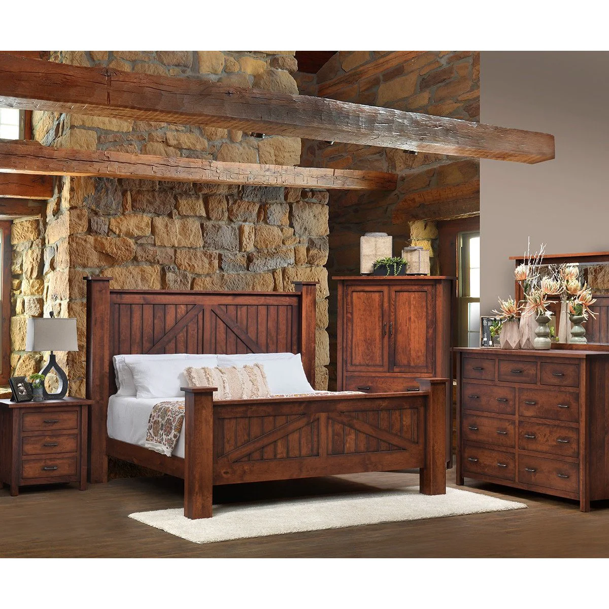 Millcraft Mountain Lodge Dresser w/ Optional Mirror - Image 2