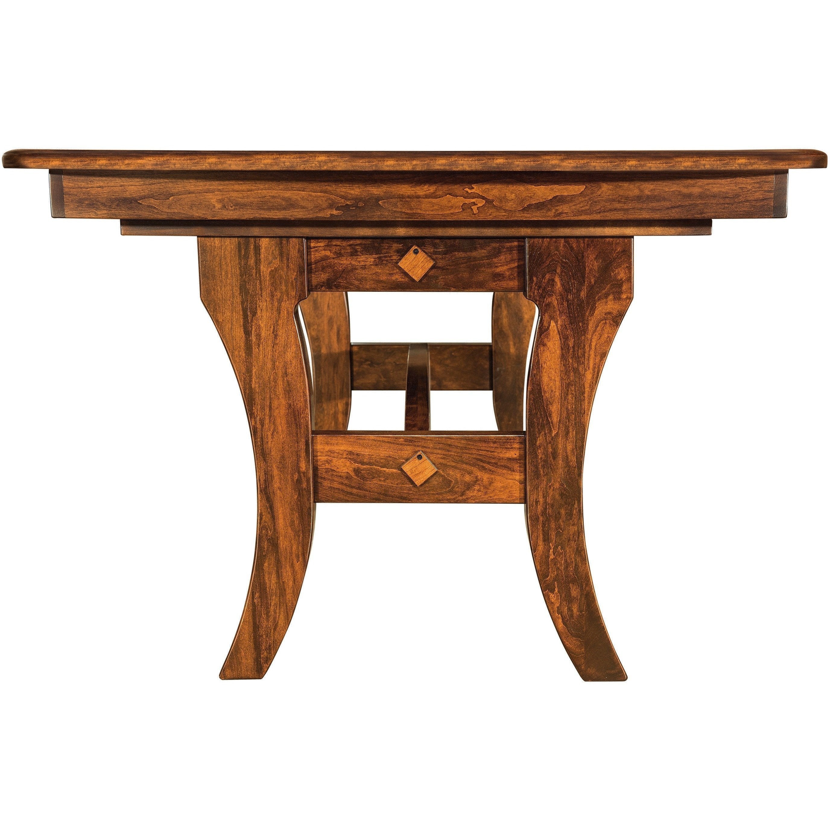 QW Amish Abilene Trestle Table - Image 3