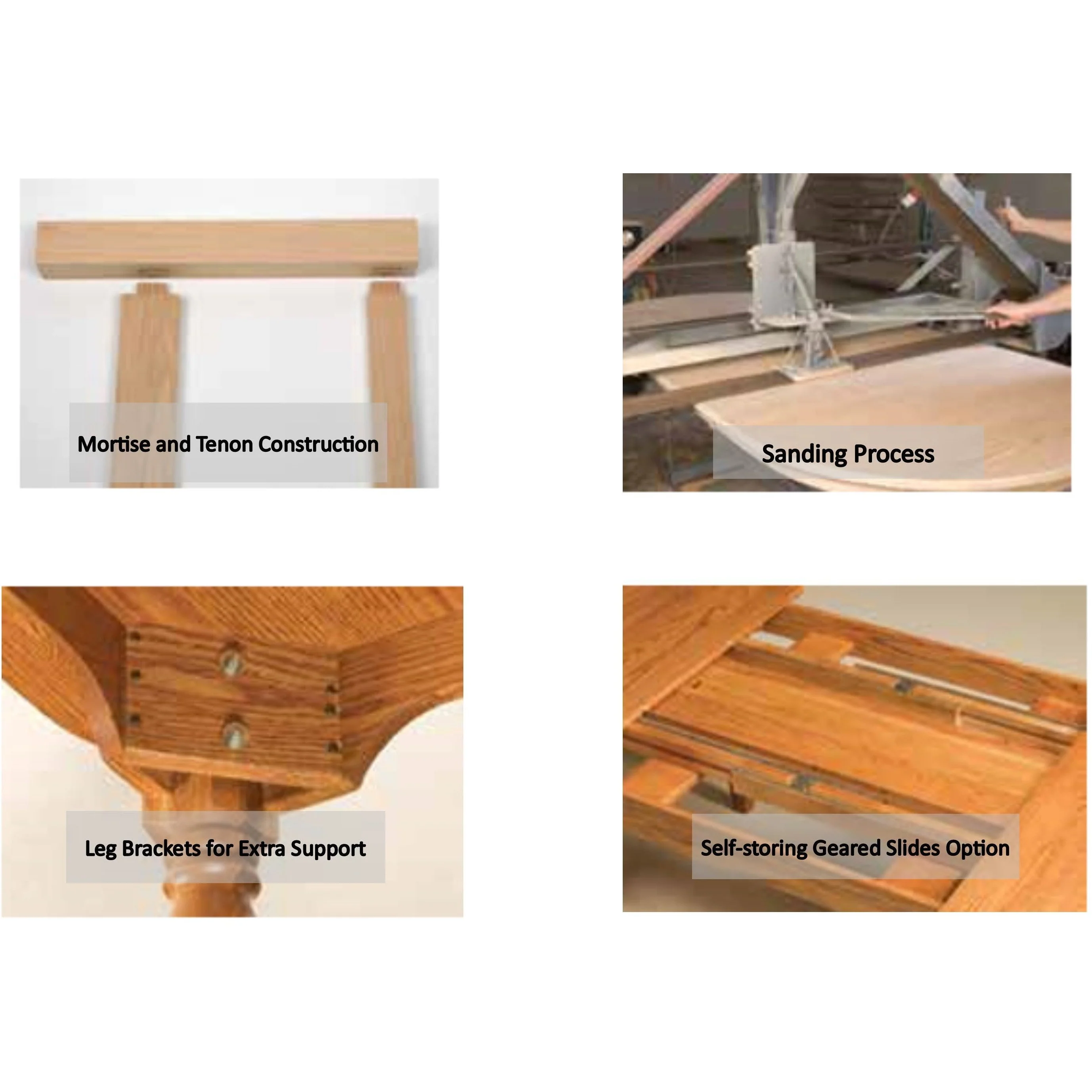 QW Amish Caspian Plank Table - Image 2