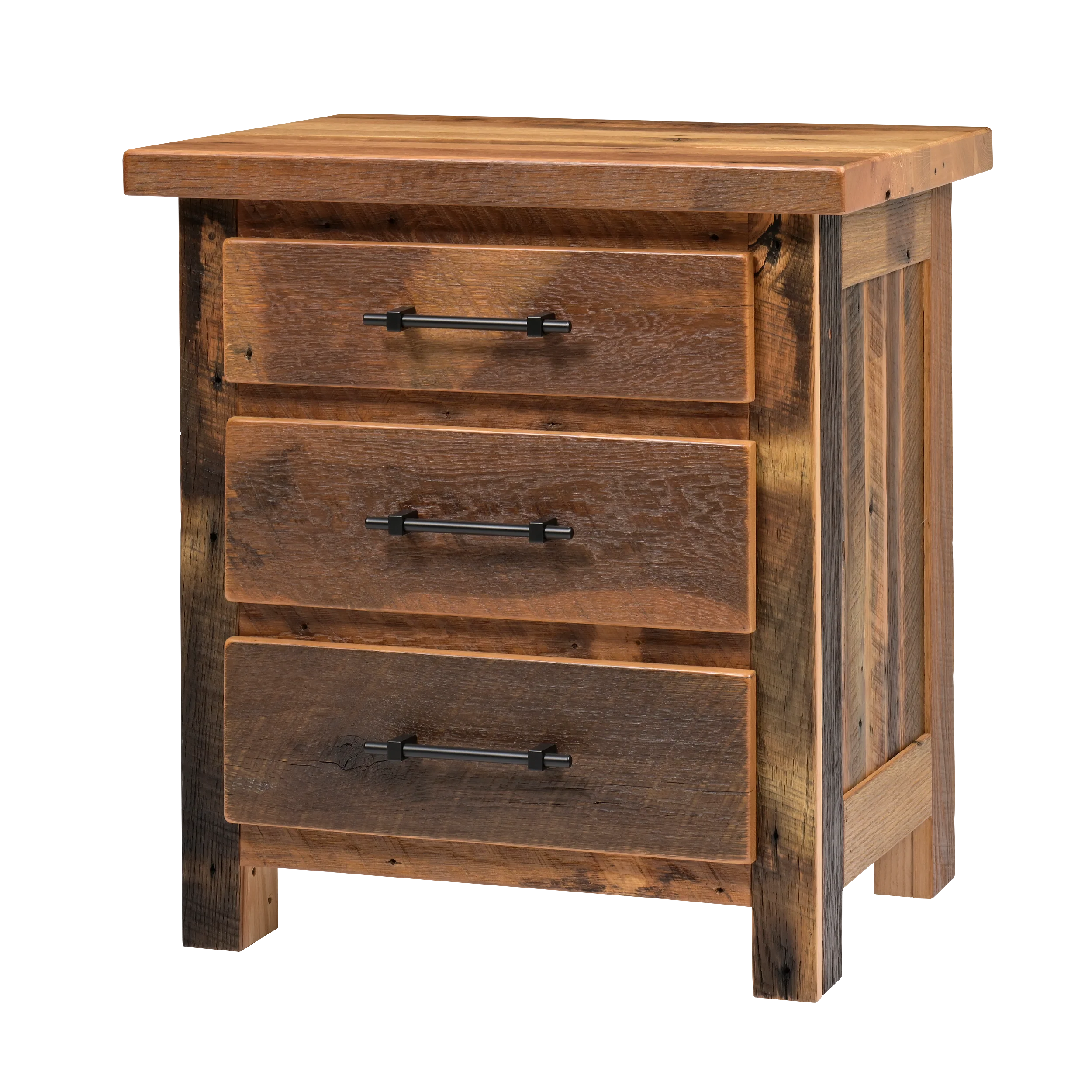 QW Amish Farmhouse Reclaimed Barnwood 5pc Set - Image 8