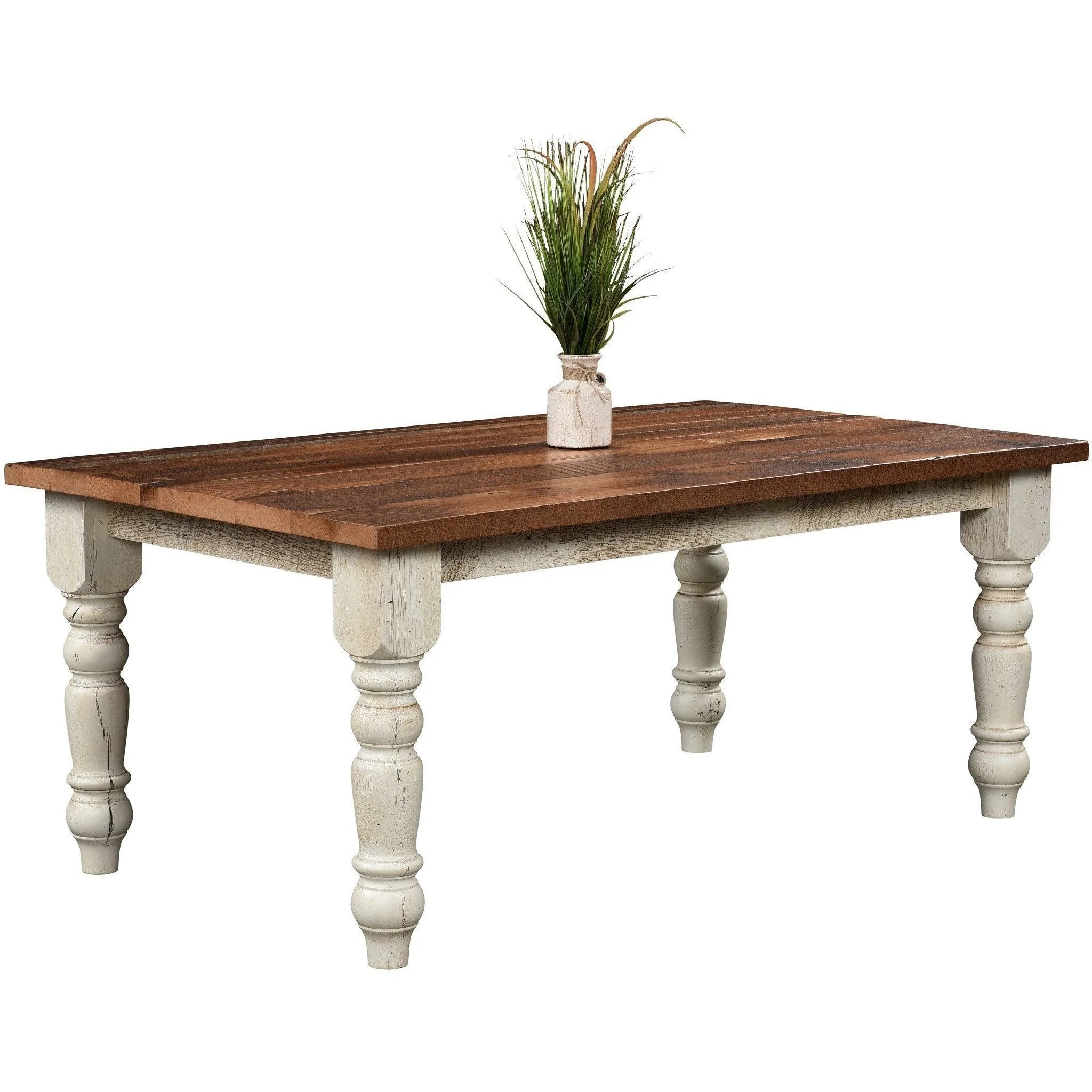 QW Amish Farmhouse Reclaimed Barnwood 7pc Set - Image 3
