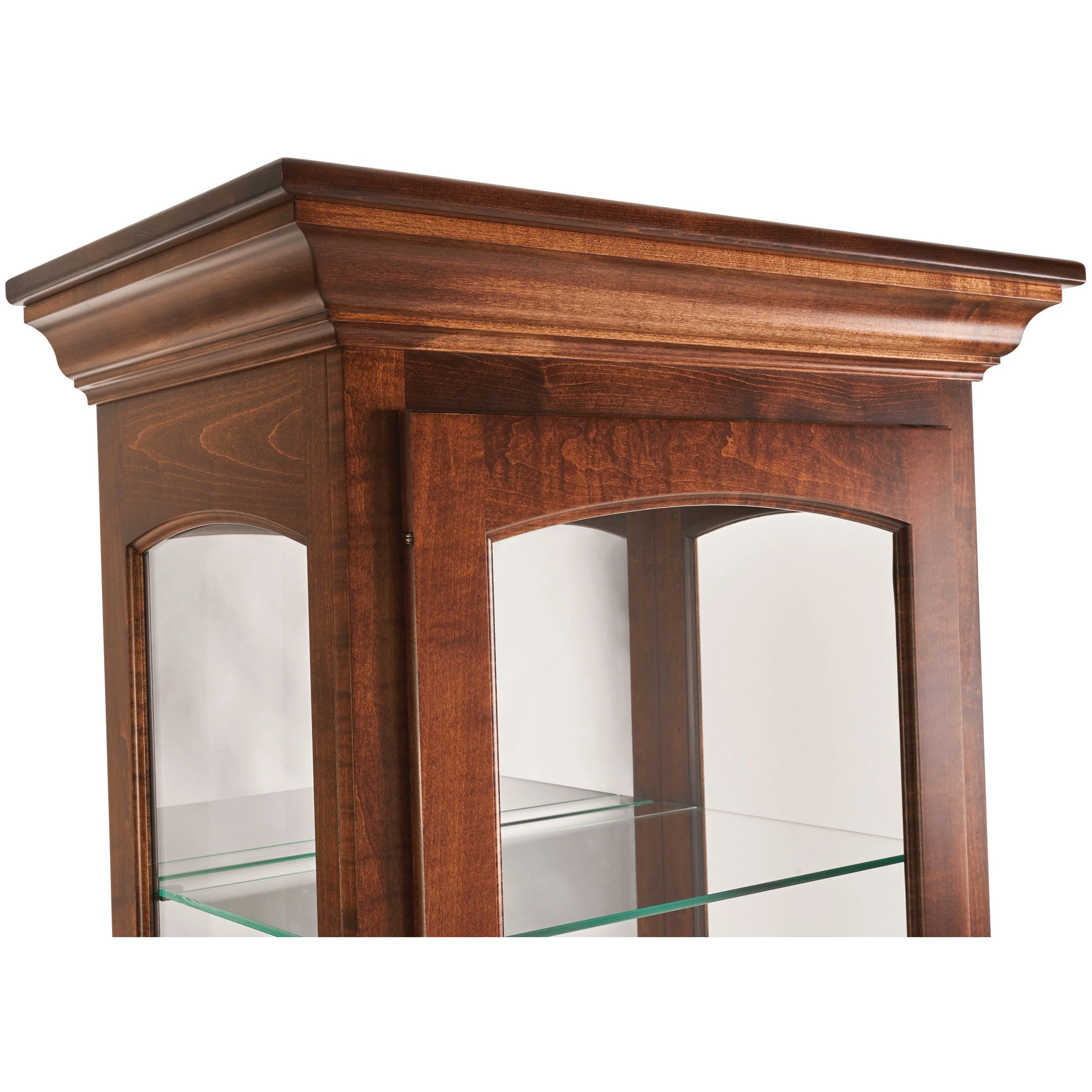 QW Amish 1 Door Traditional Curio - Image 3