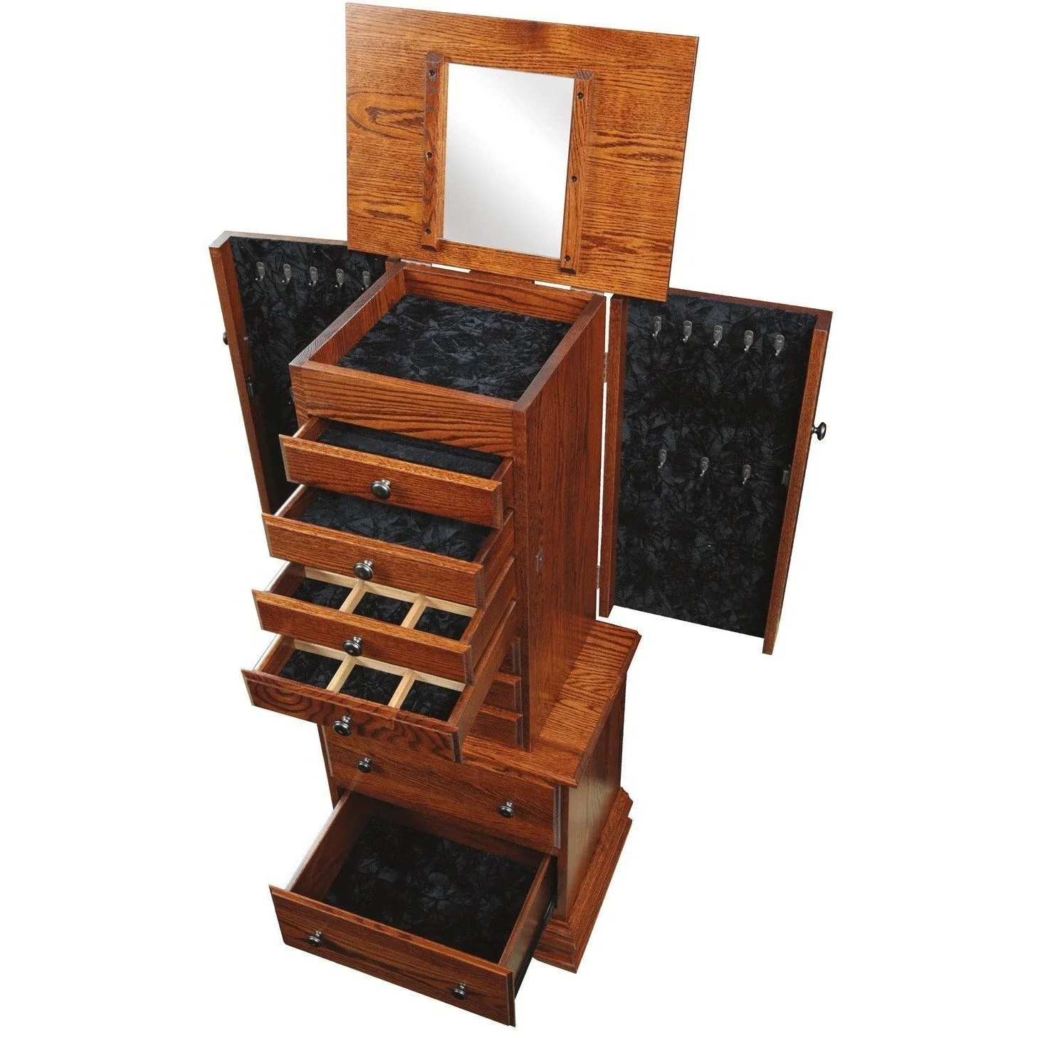 QW Amish Deluxe Jewelry Armoire - Image 2