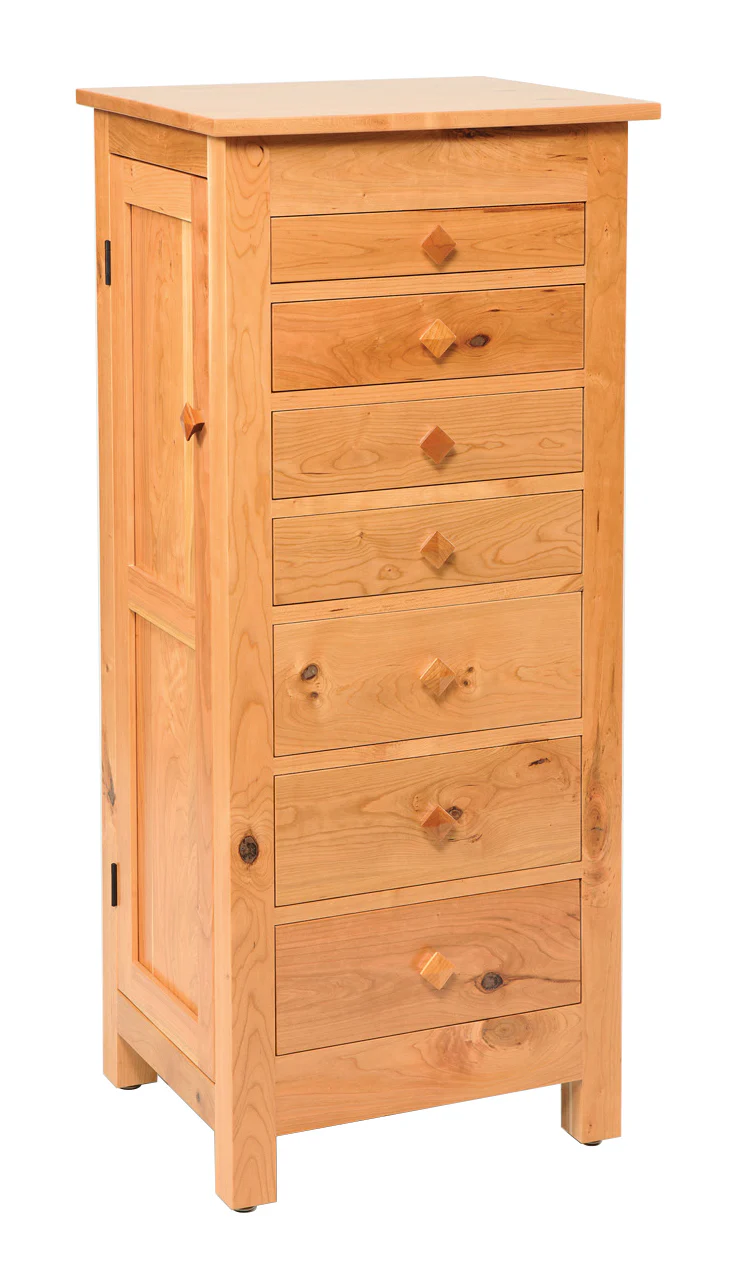 QW Amish 150 Mission Jewelry Armoire - Image 5