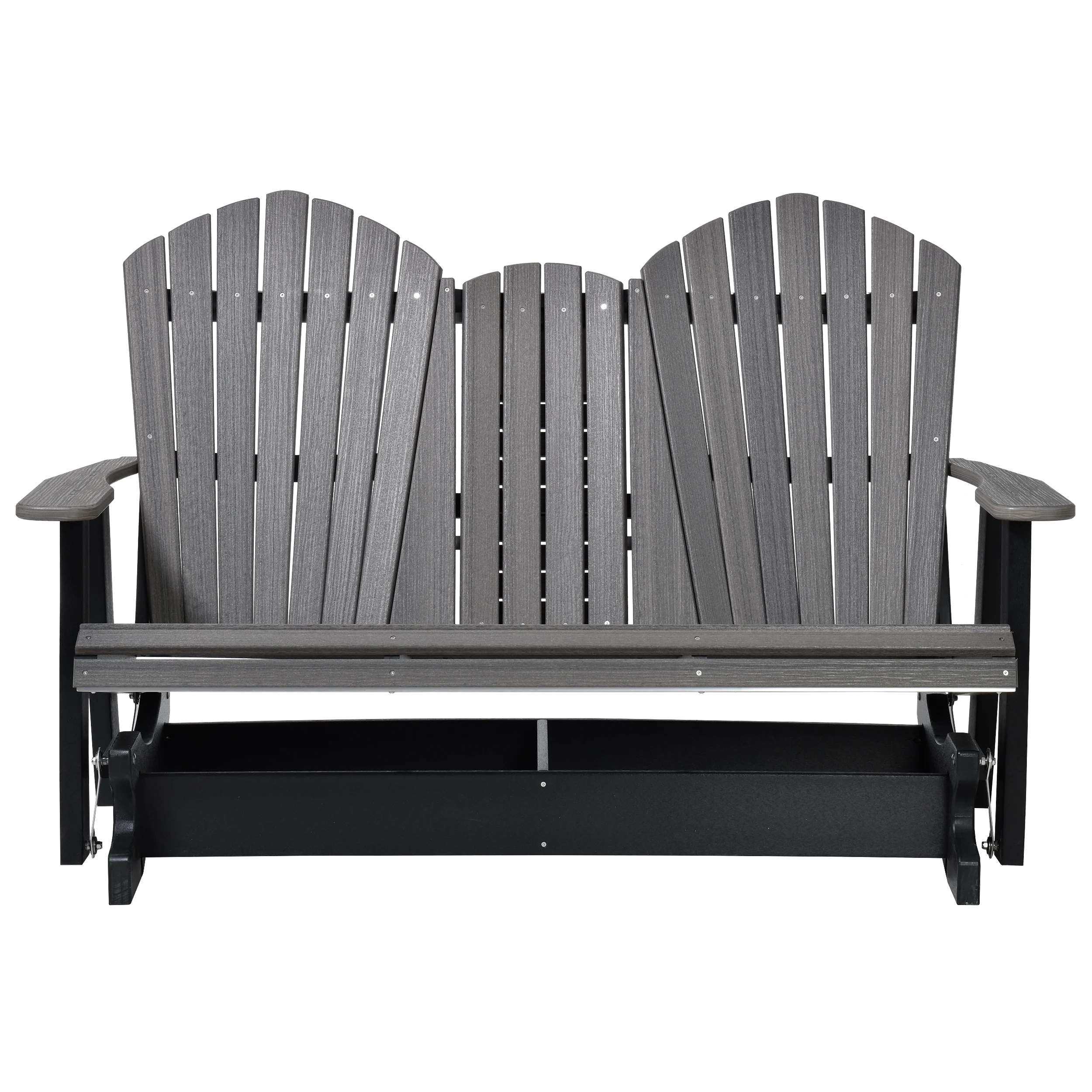 QW Amish Adirondack 5ft Glider with Folding Tray - Image 4