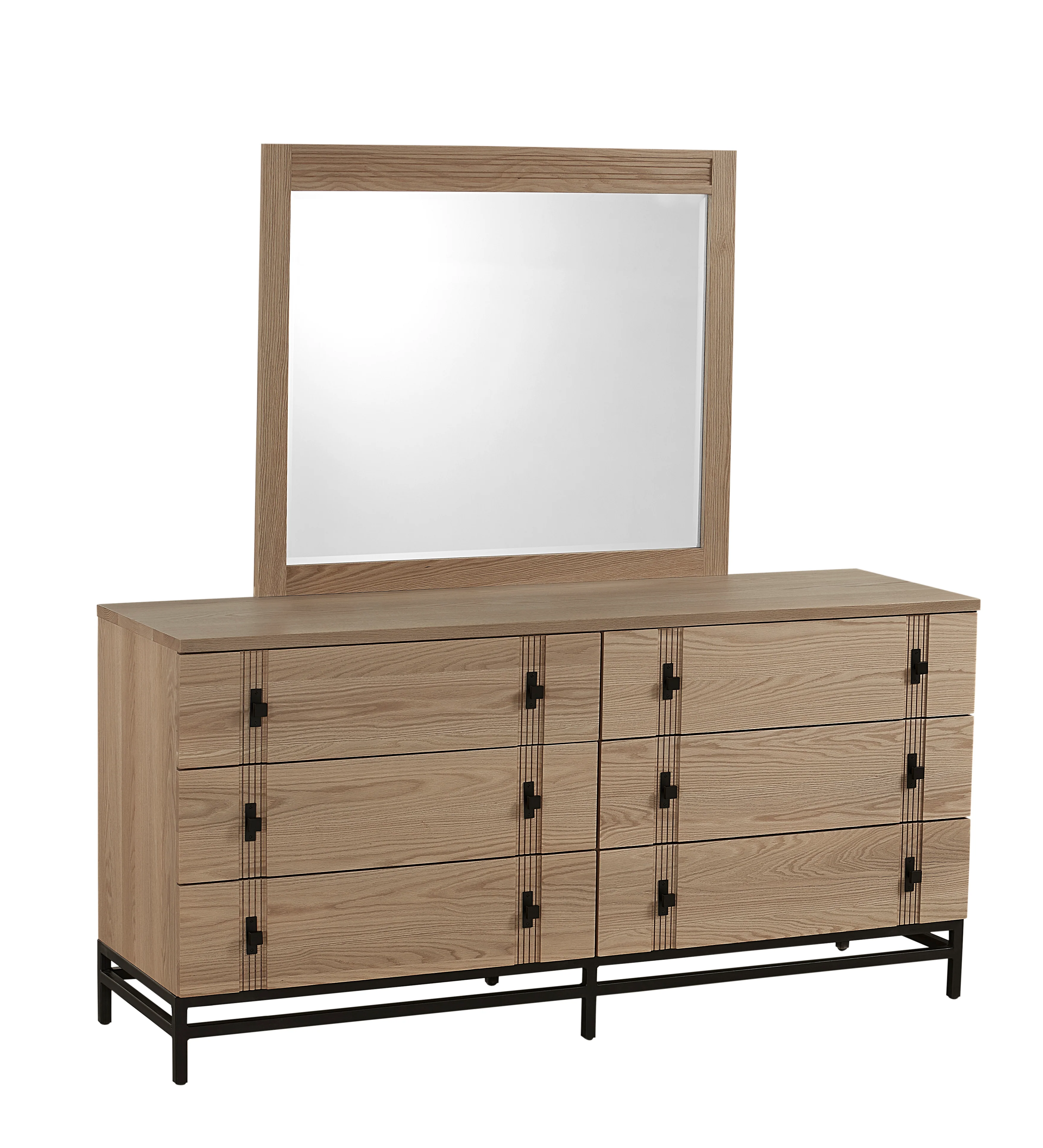 QW Amish Abshire 6 Drawer Dresser with Optional Mirror - Image 6