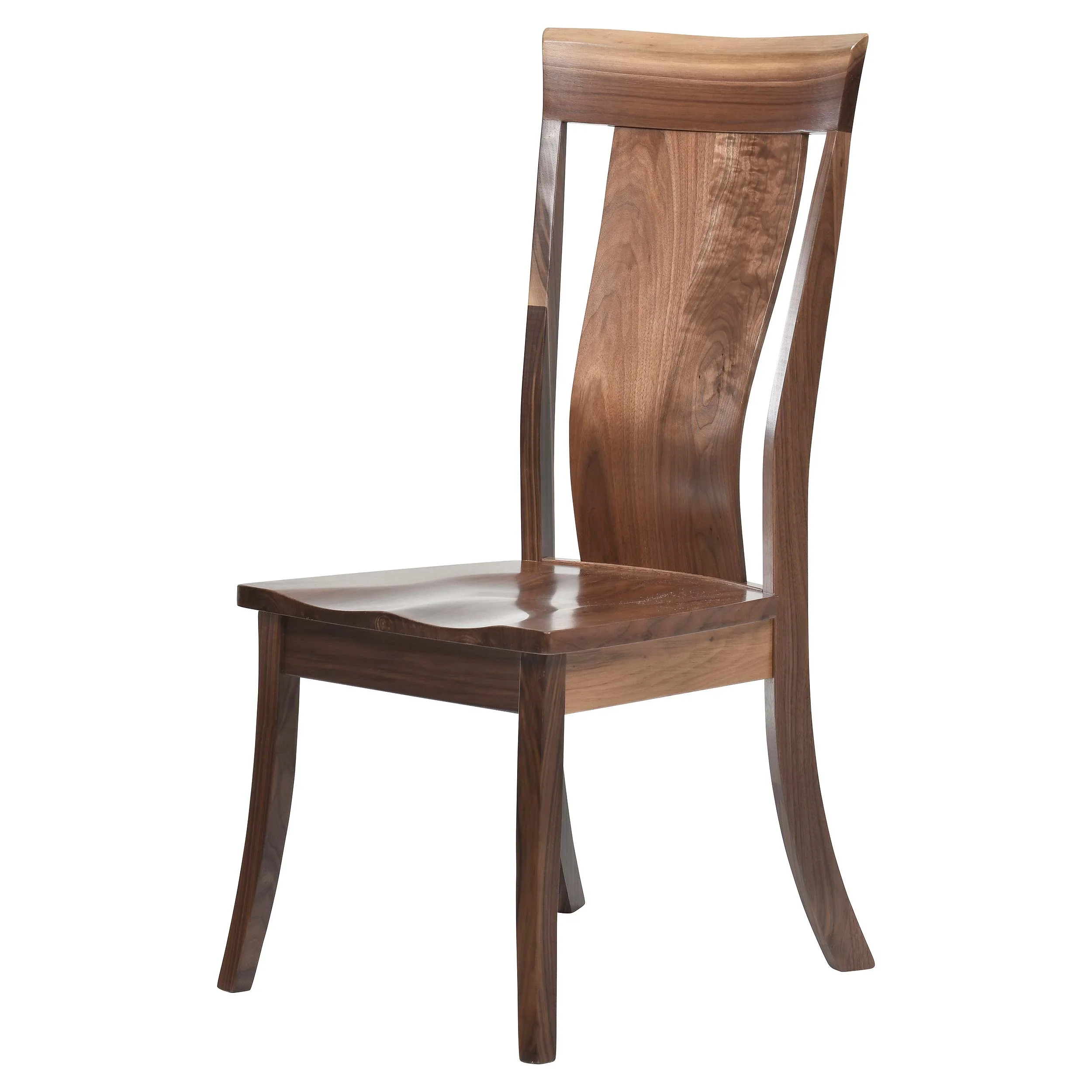 QW Amish Adena Live Edge Side Chair - Image 10