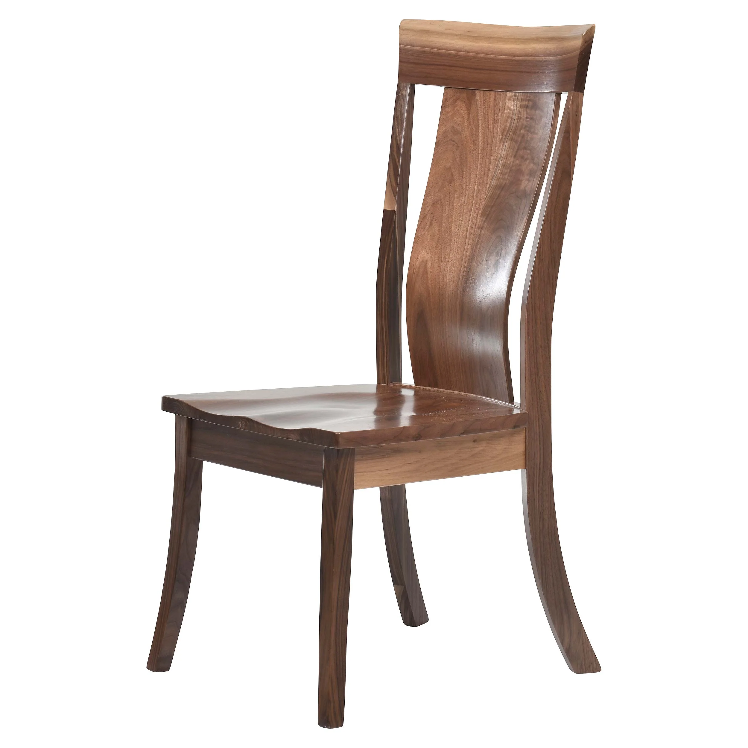 QW Amish Adena Live Edge Side Chair - Image 11