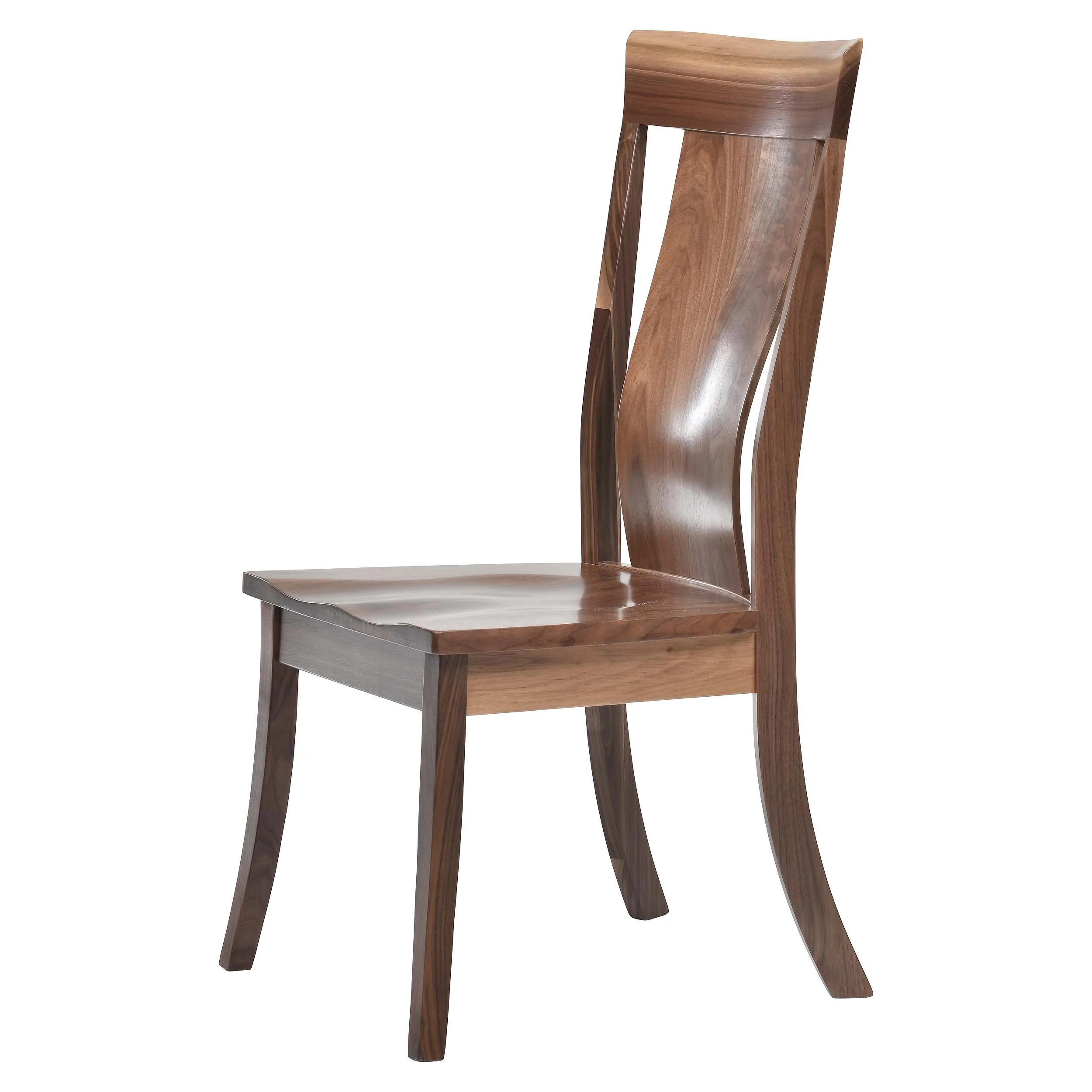 QW Amish Adena Live Edge Side Chair - Image 12