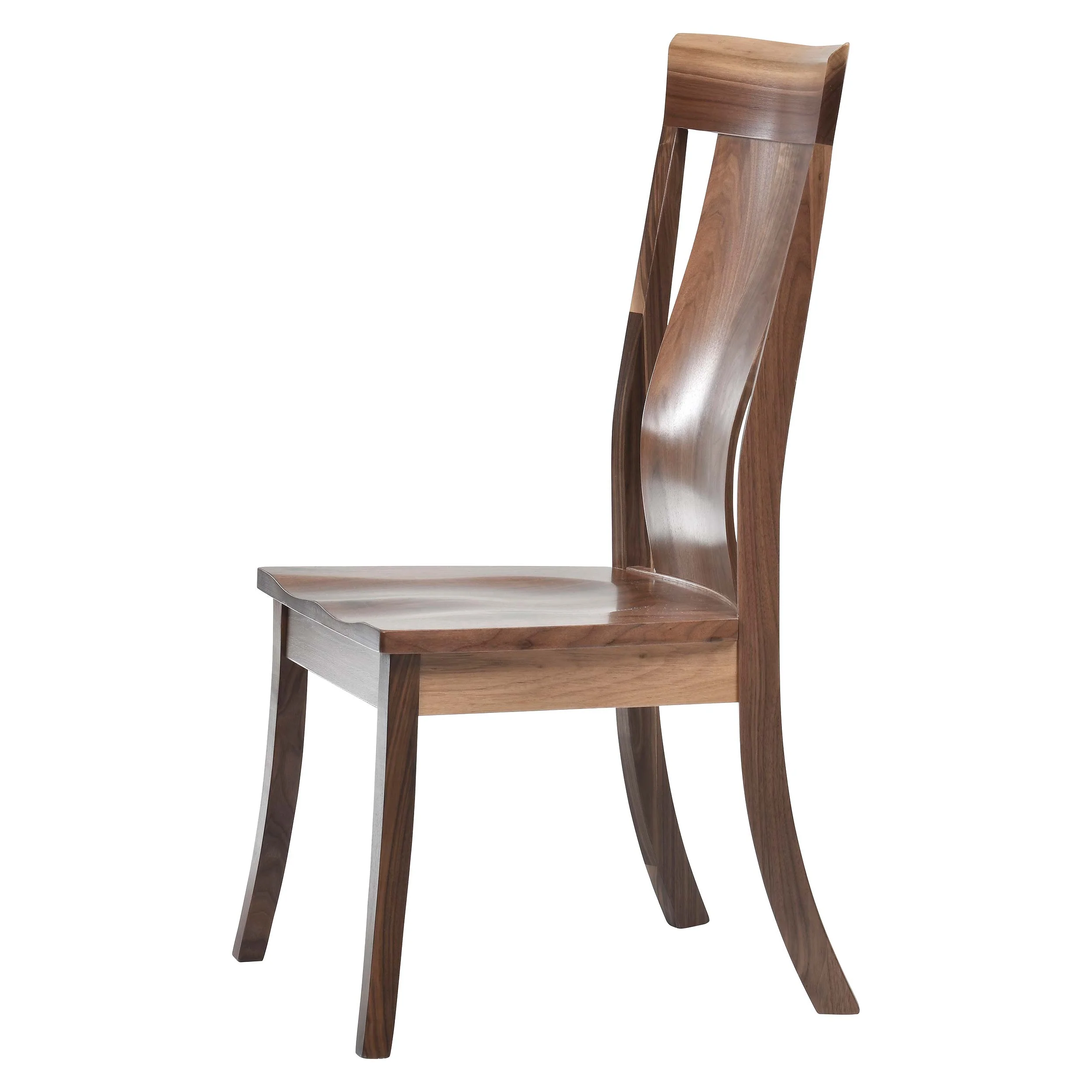 QW Amish Adena Live Edge Side Chair - Image 13