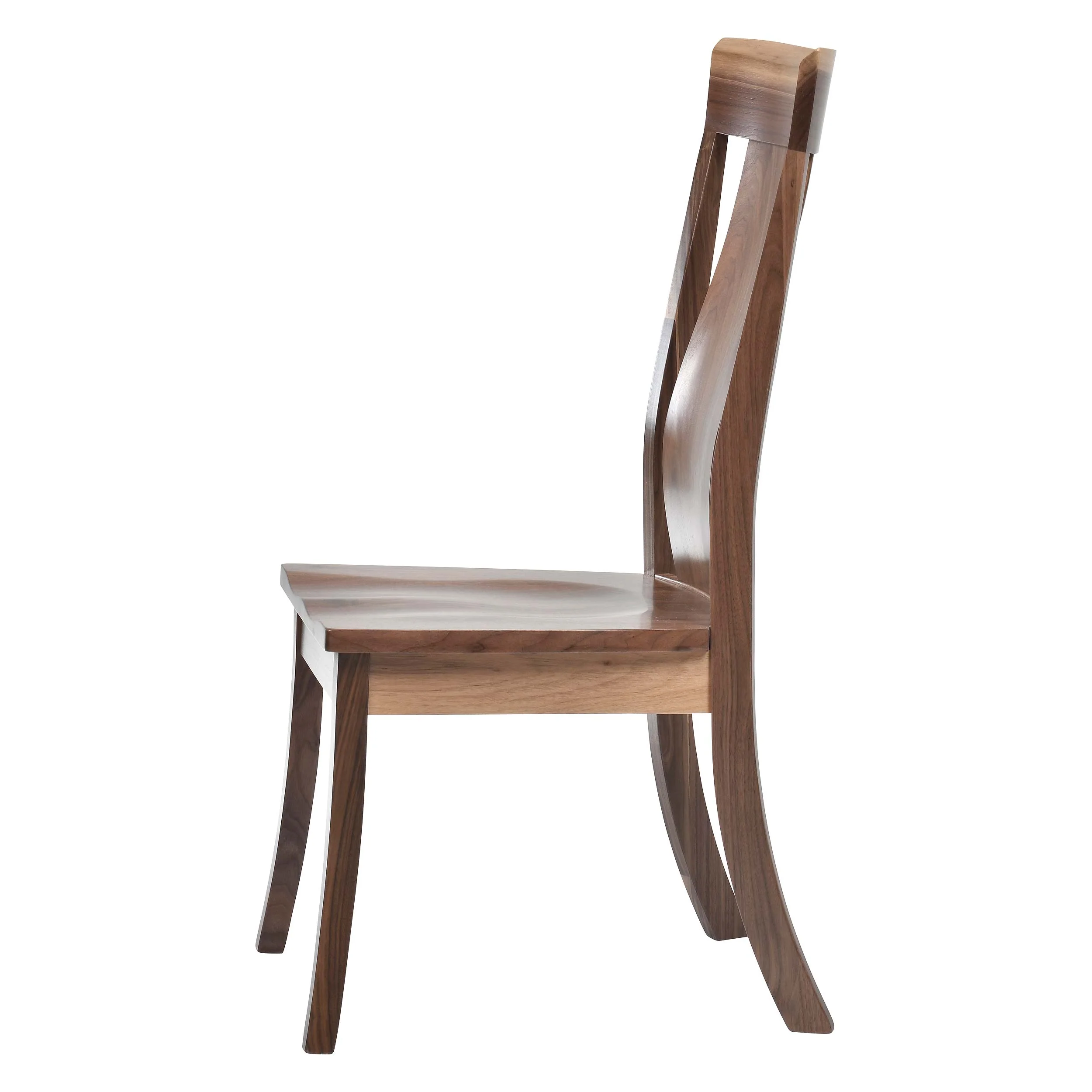 QW Amish Adena Live Edge Side Chair - Image 14