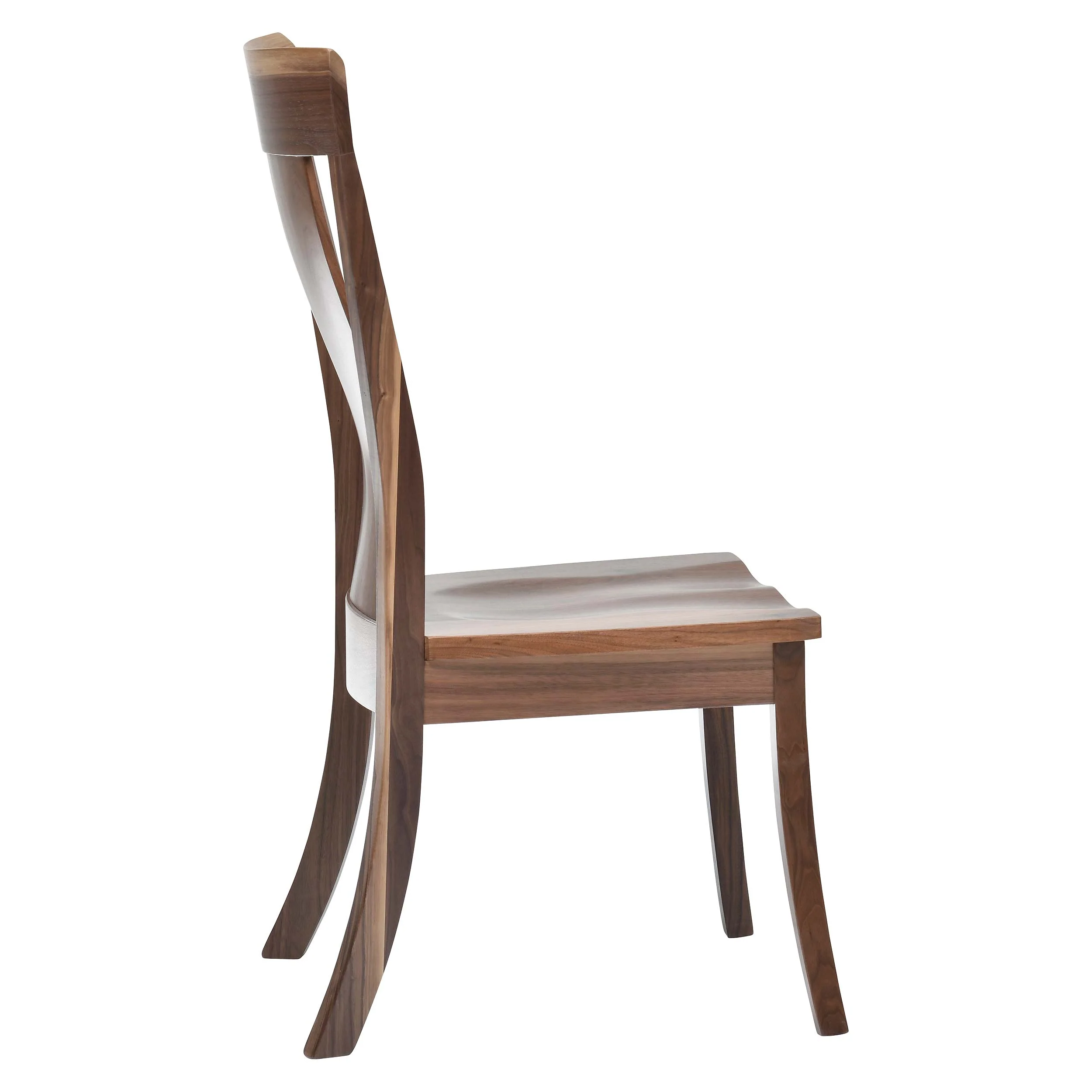 QW Amish Adena Live Edge Side Chair - Image 32
