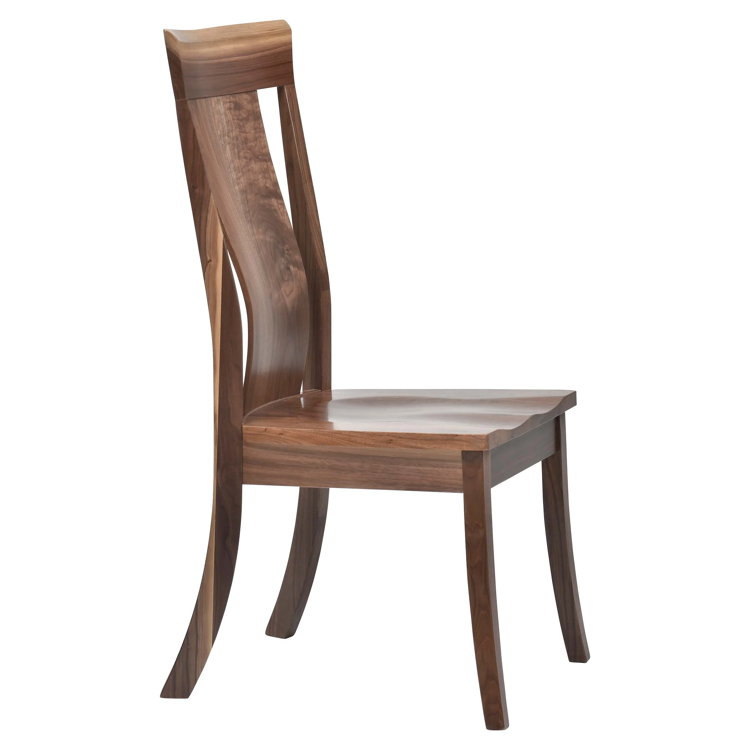 QW Amish Adena Live Edge Side Chair - Image 35