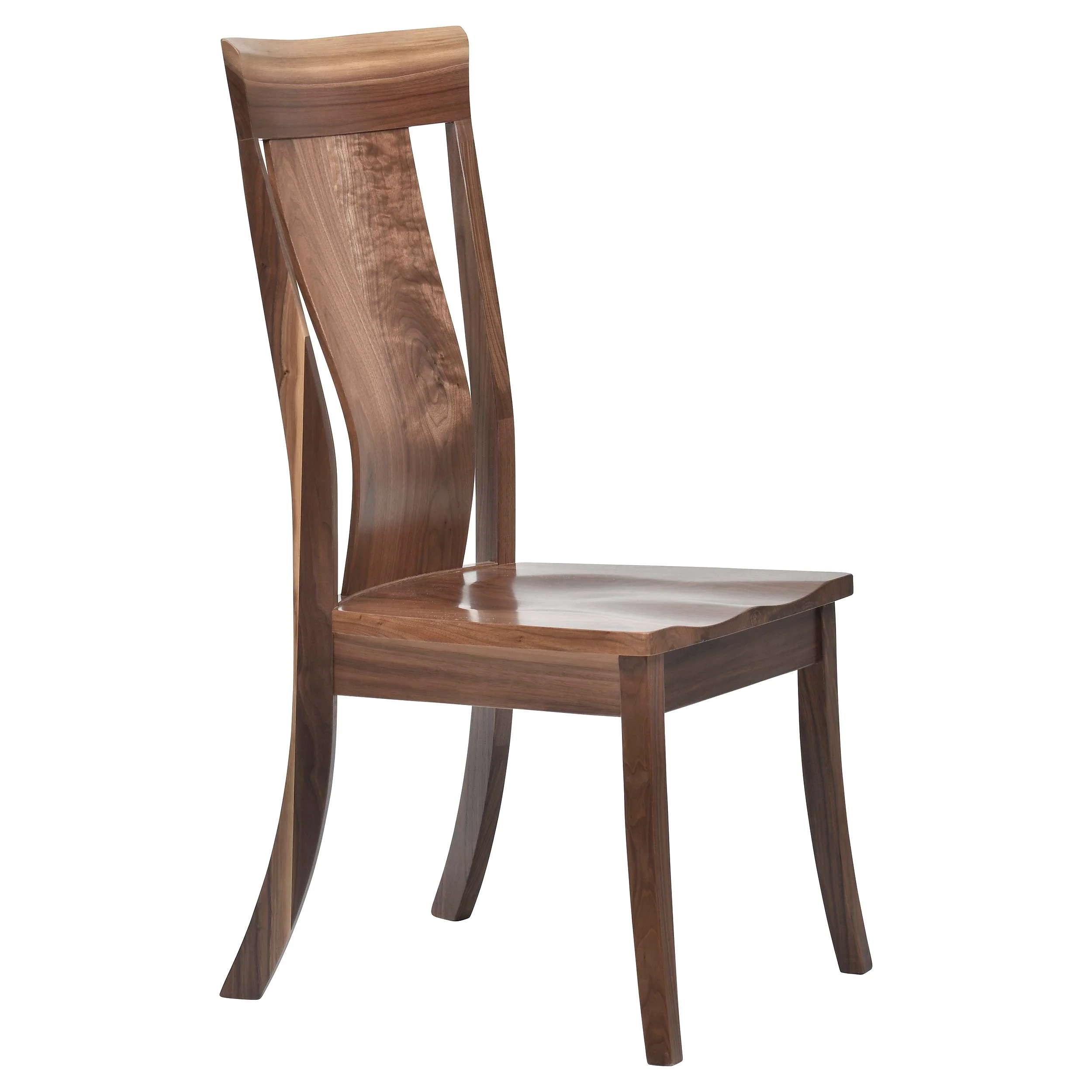 QW Amish Adena Live Edge Side Chair - Image 36