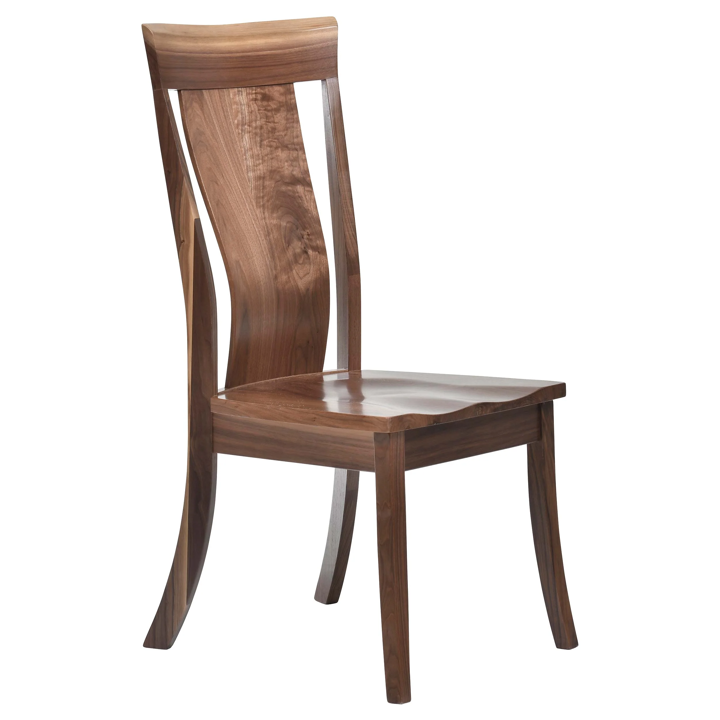 QW Amish Adena Live Edge Side Chair - Image 37