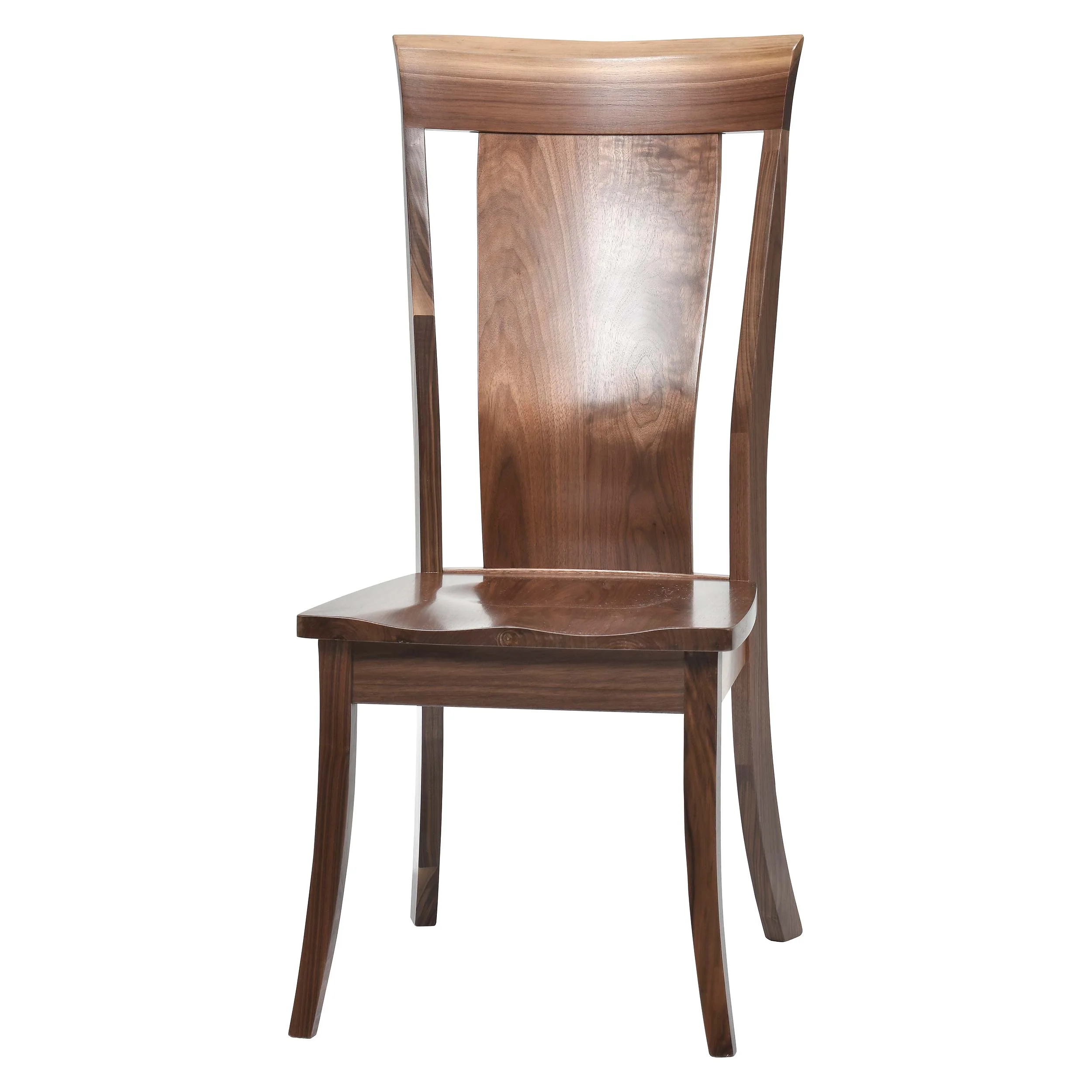 QW Amish Adena Live Edge Side Chair - Image 7