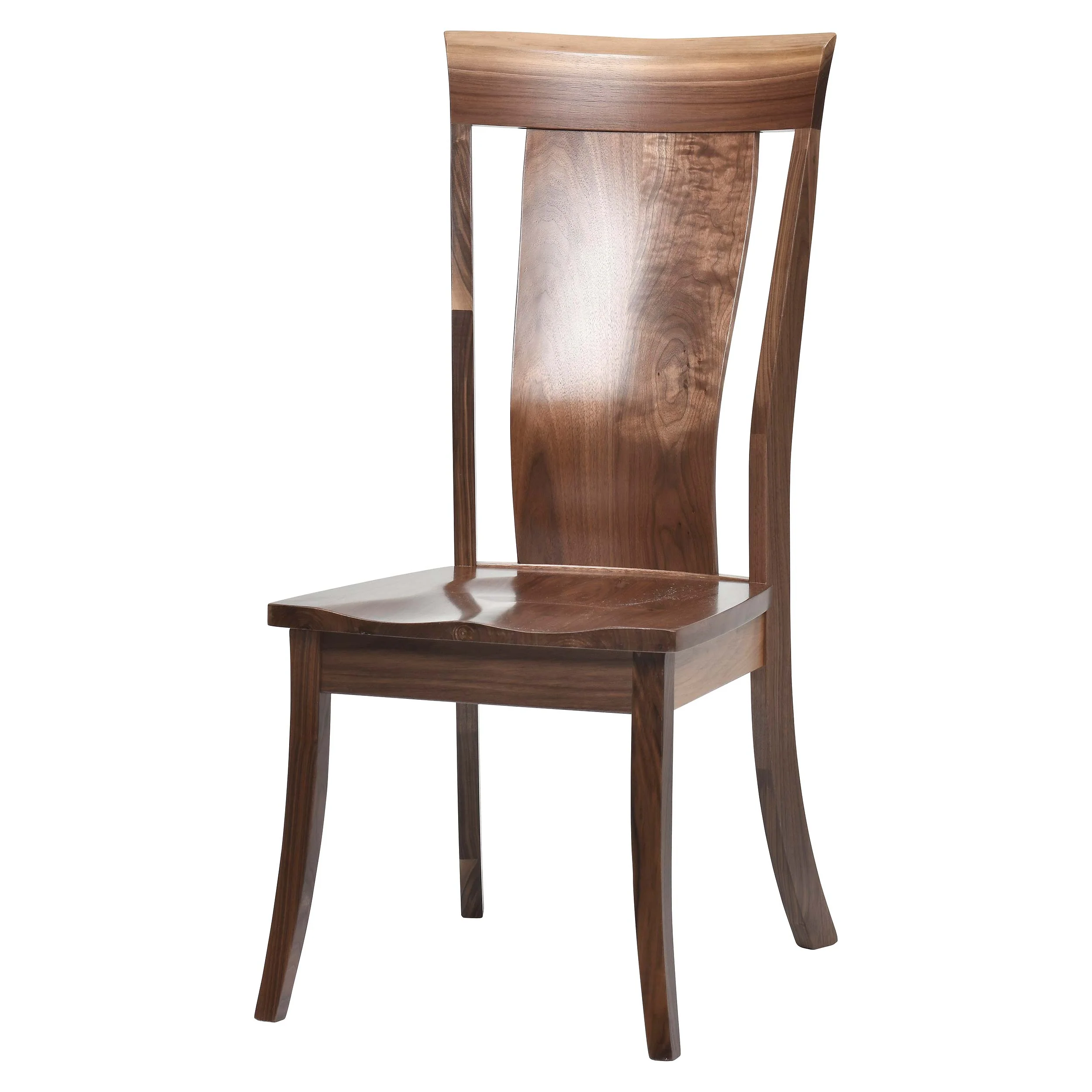 QW Amish Adena Live Edge Side Chair - Image 8