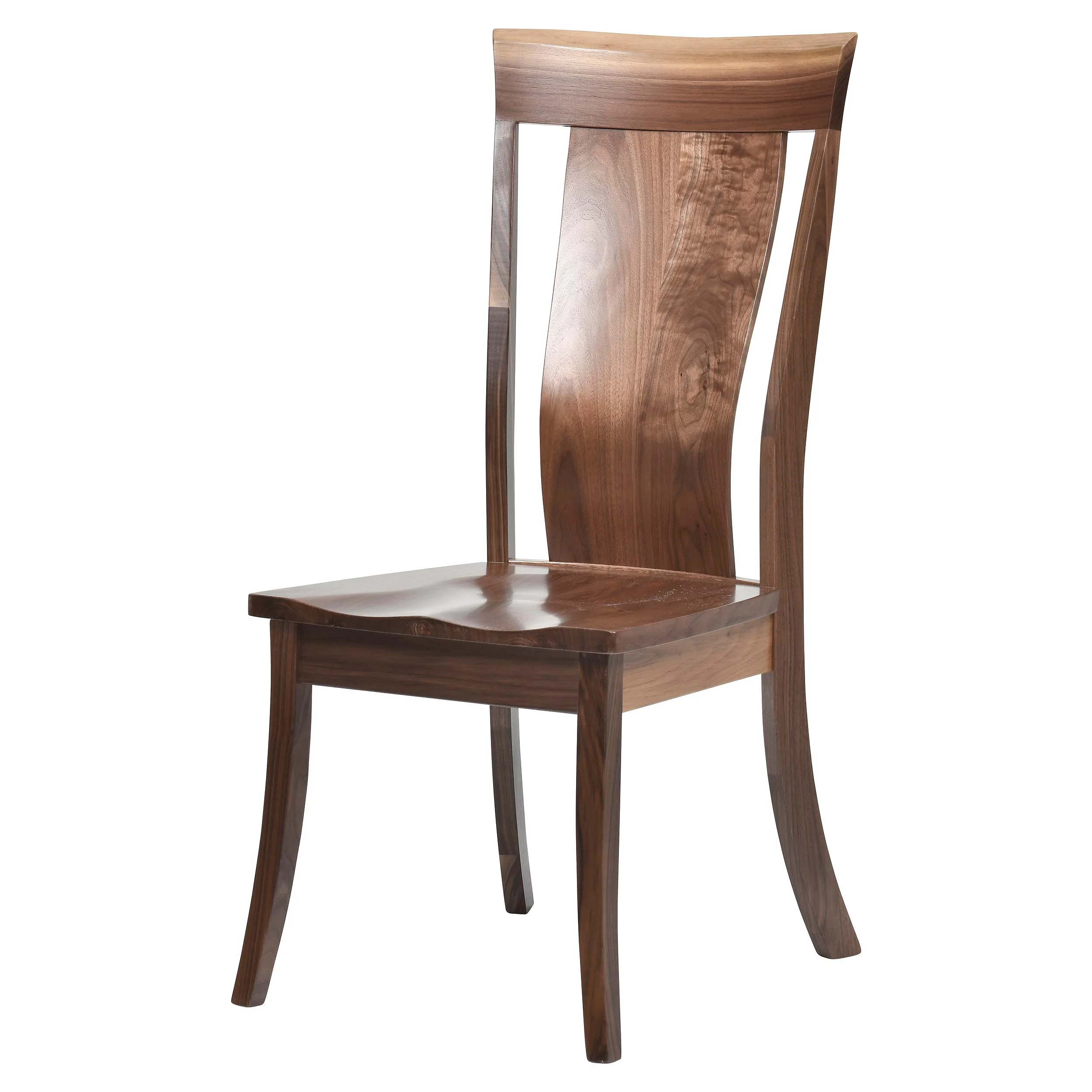 QW Amish Adena Live Edge Side Chair - Image 9