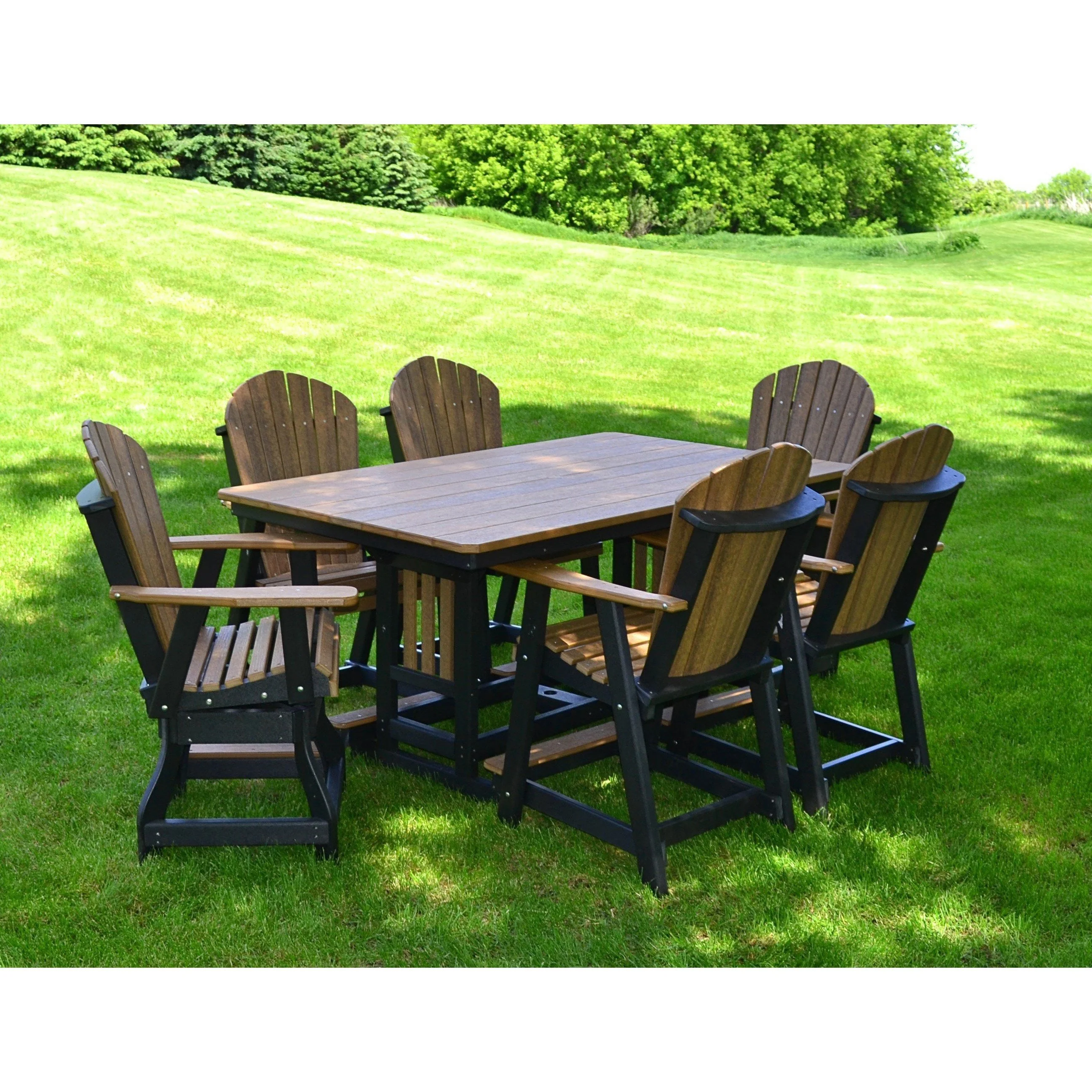 QW Amish Adirondack 44x72 Table (Select Height) - Image 6