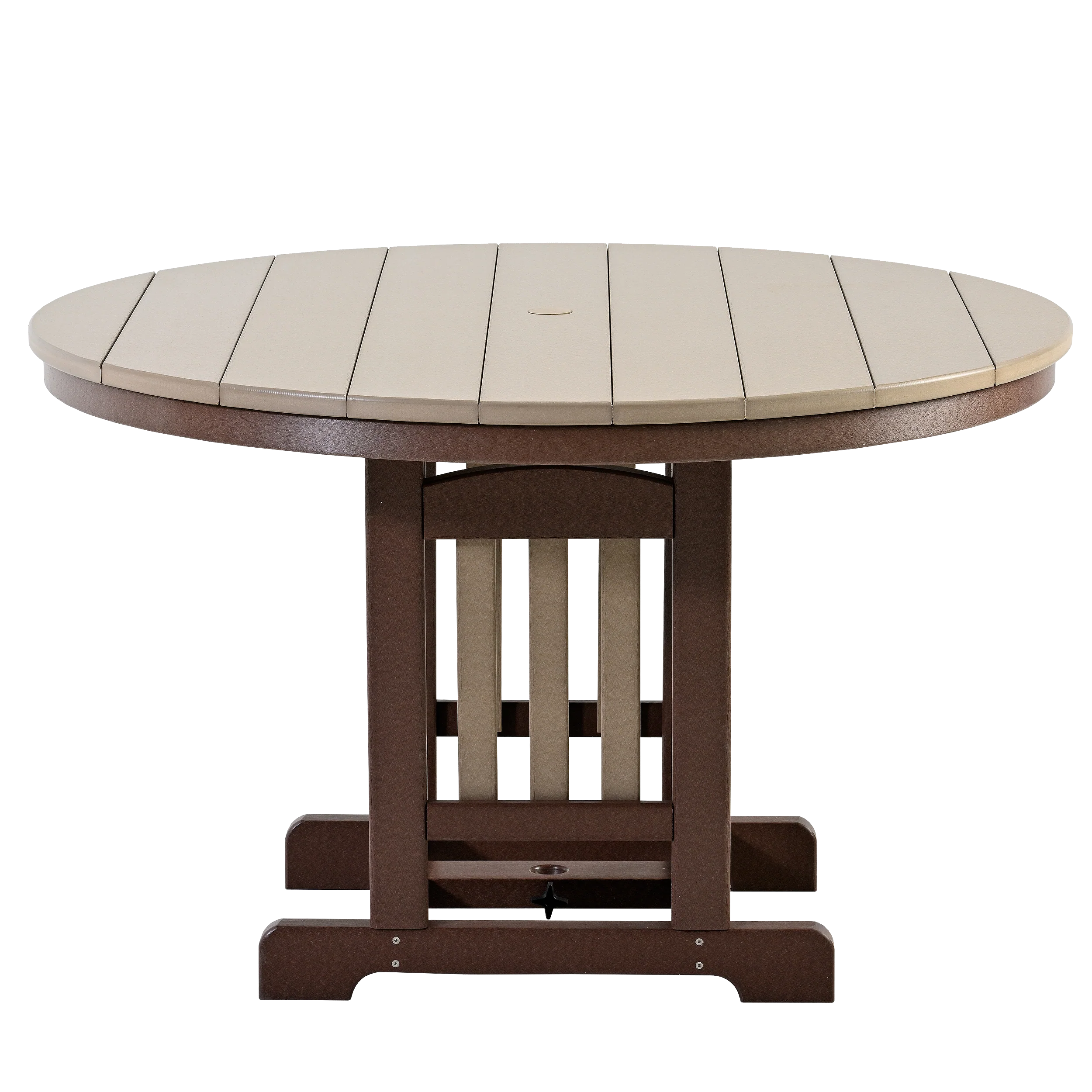 QW Amish Adirondack 5pc Round Dining Set - Image 7